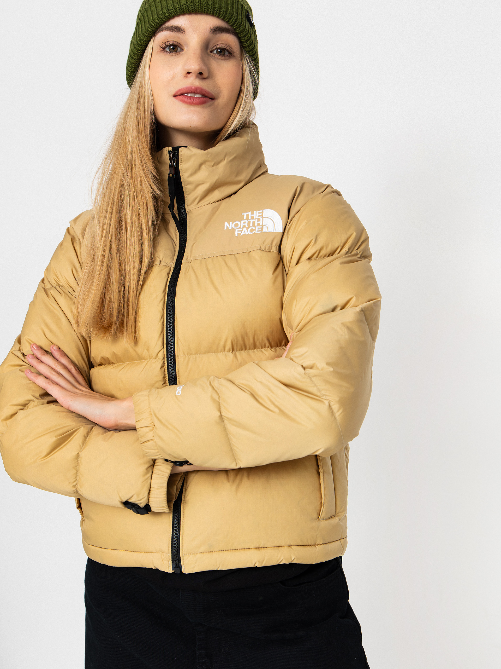 Dzseki The North Face 1996 Retro Nuptse Wmn (khaki stone/r)