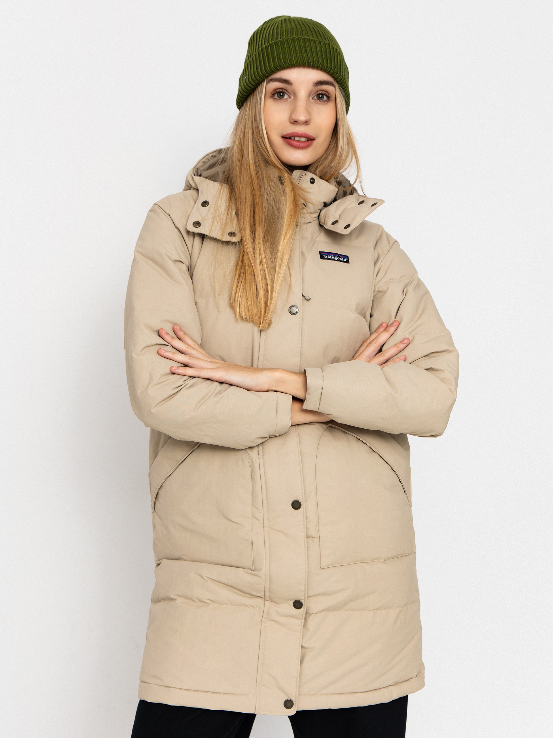 Dzseki Patagonia Downdrift Parka Wmn (oar tan)