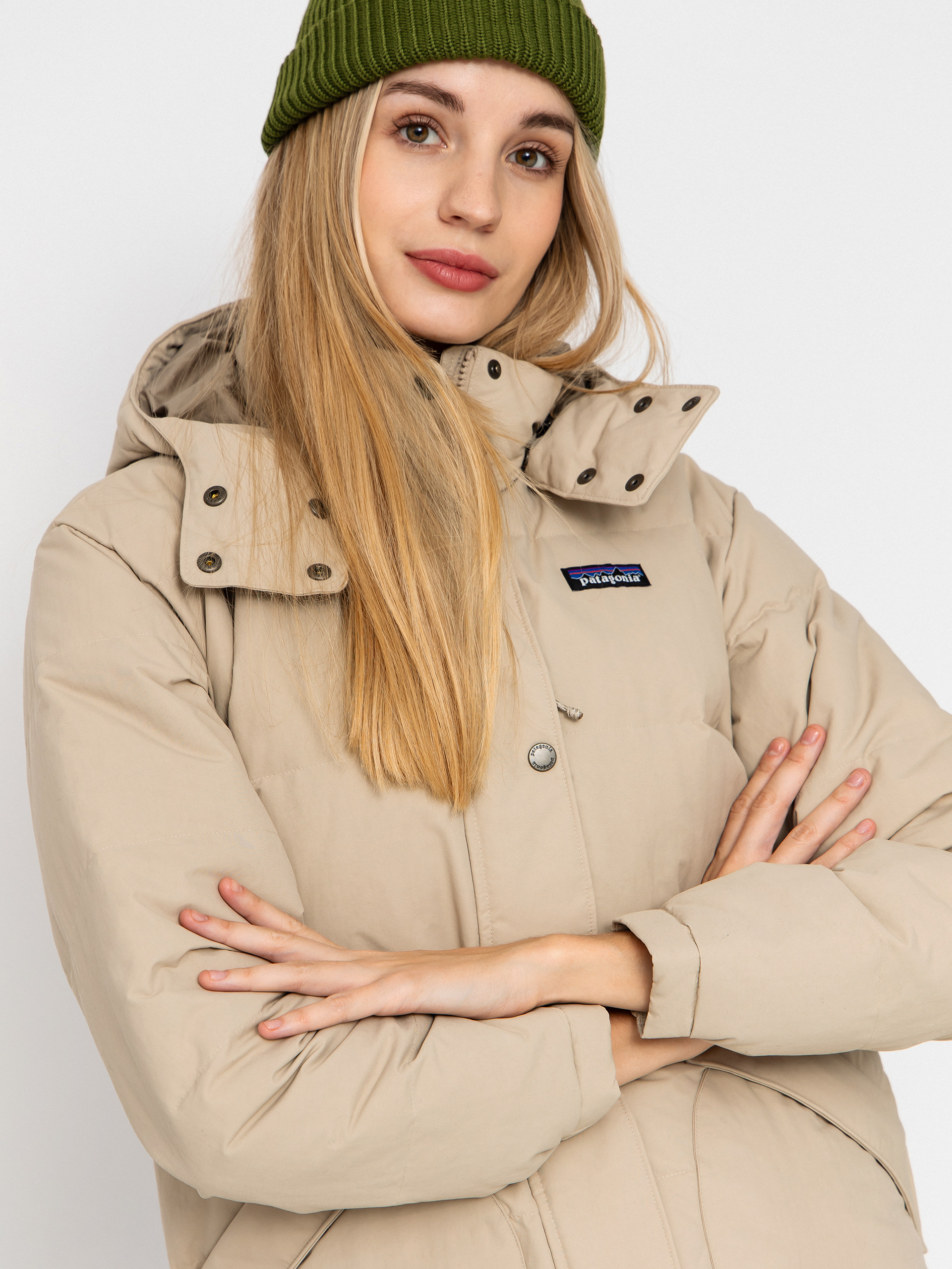 Patagonia Downdrift Parka Dzseki Wmn (oar tan)