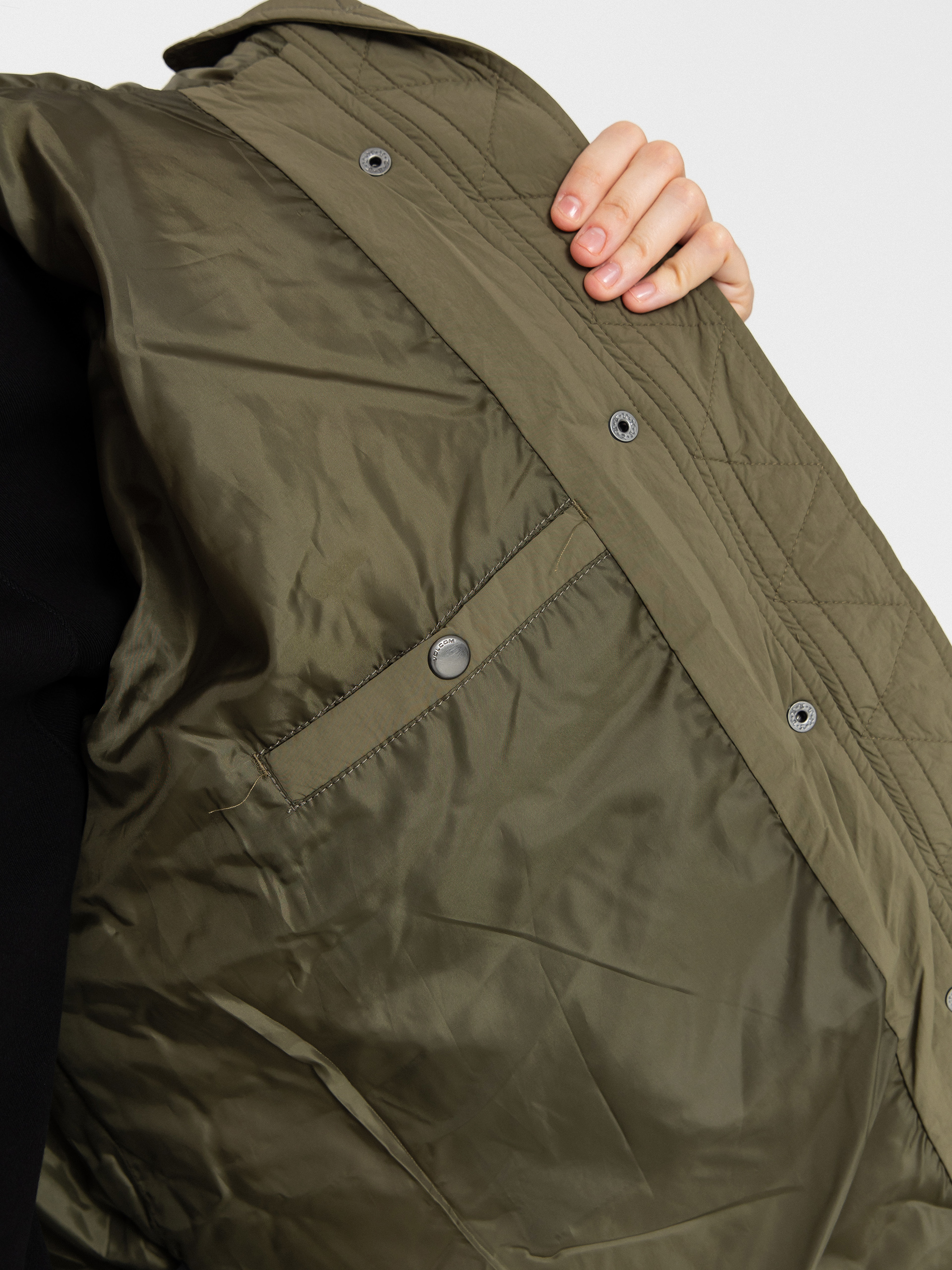 Dzseki Volcom Out Of Boxy Puff Wmn (wintermoss)