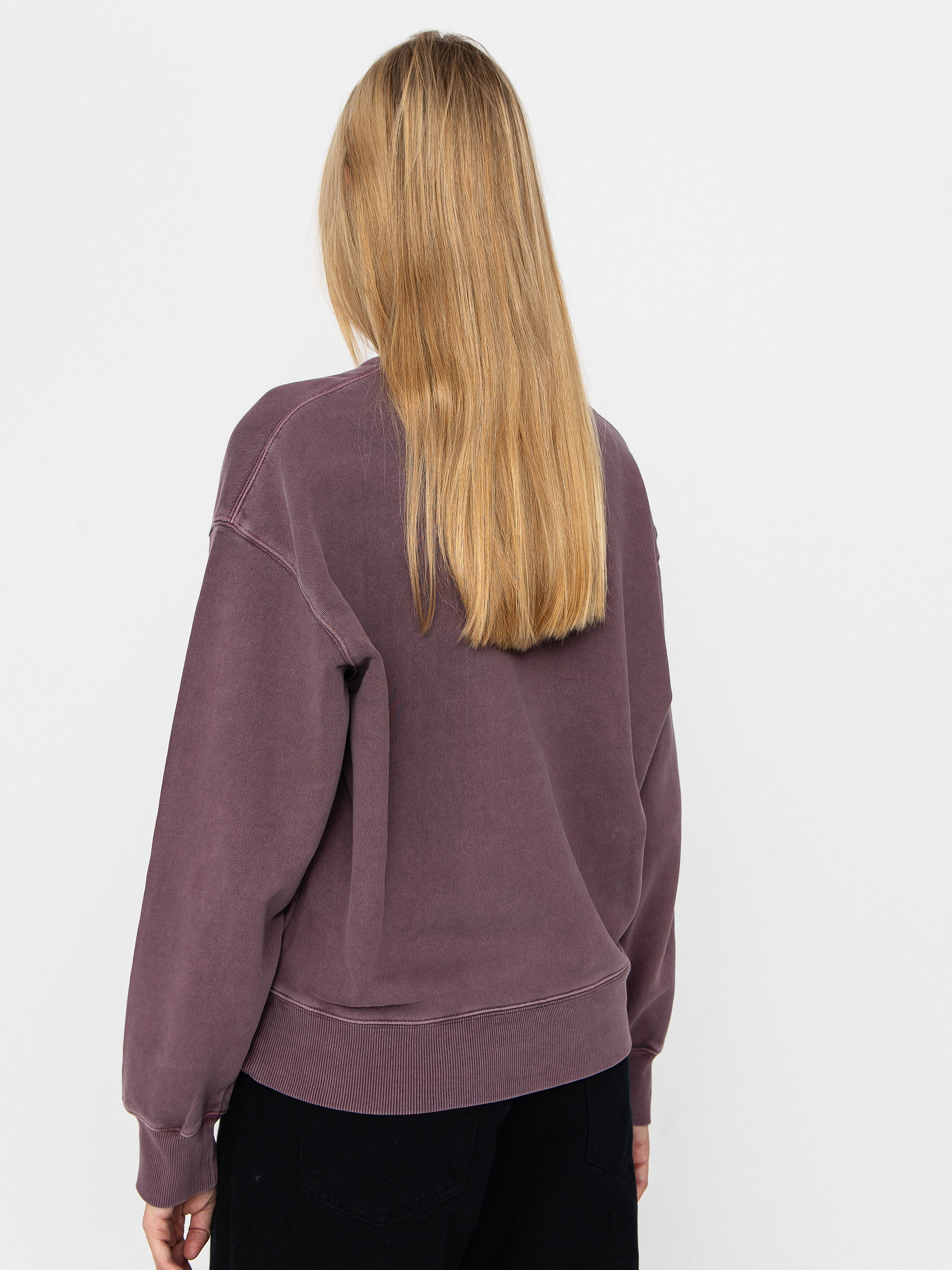 Pulóver Carhartt WIP Nelson Wmn (phlox/garment dyed)