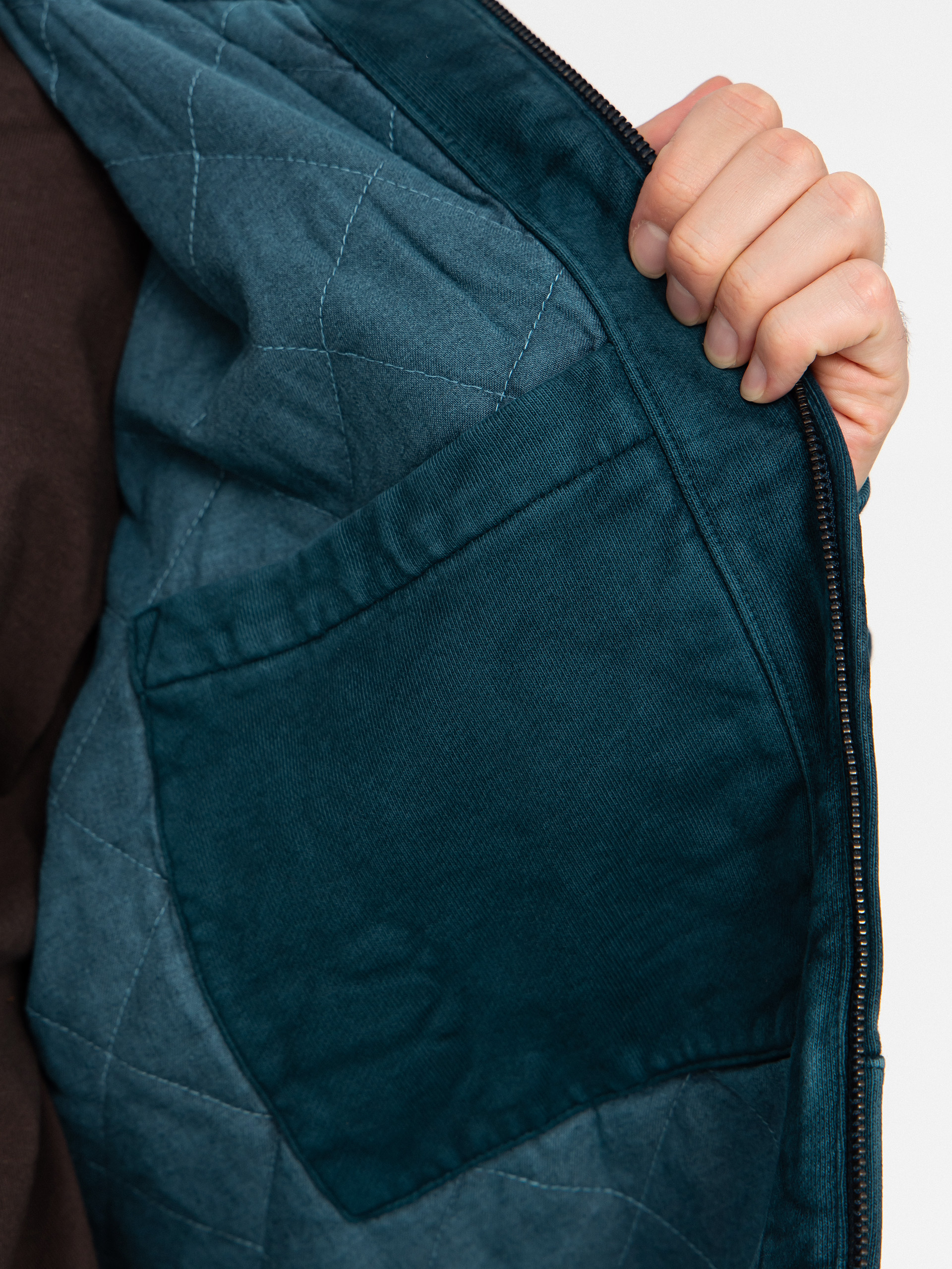 Dzseki Carhartt WIP Vista ZHD (deep lagoon/garment dyed)