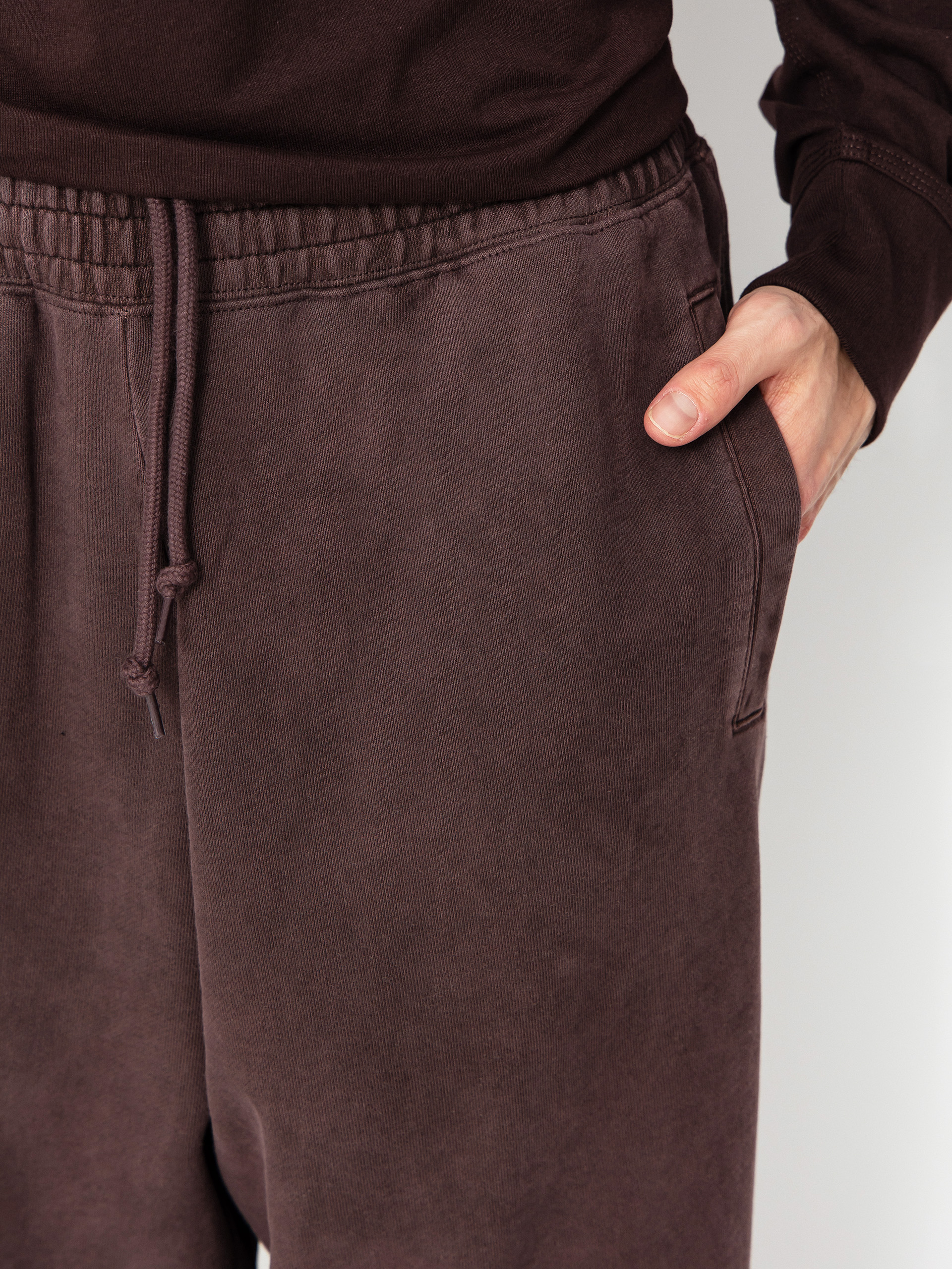 Kisnadrág Carhartt WIP Vista Grand Sweat (palisander/garment dyed)