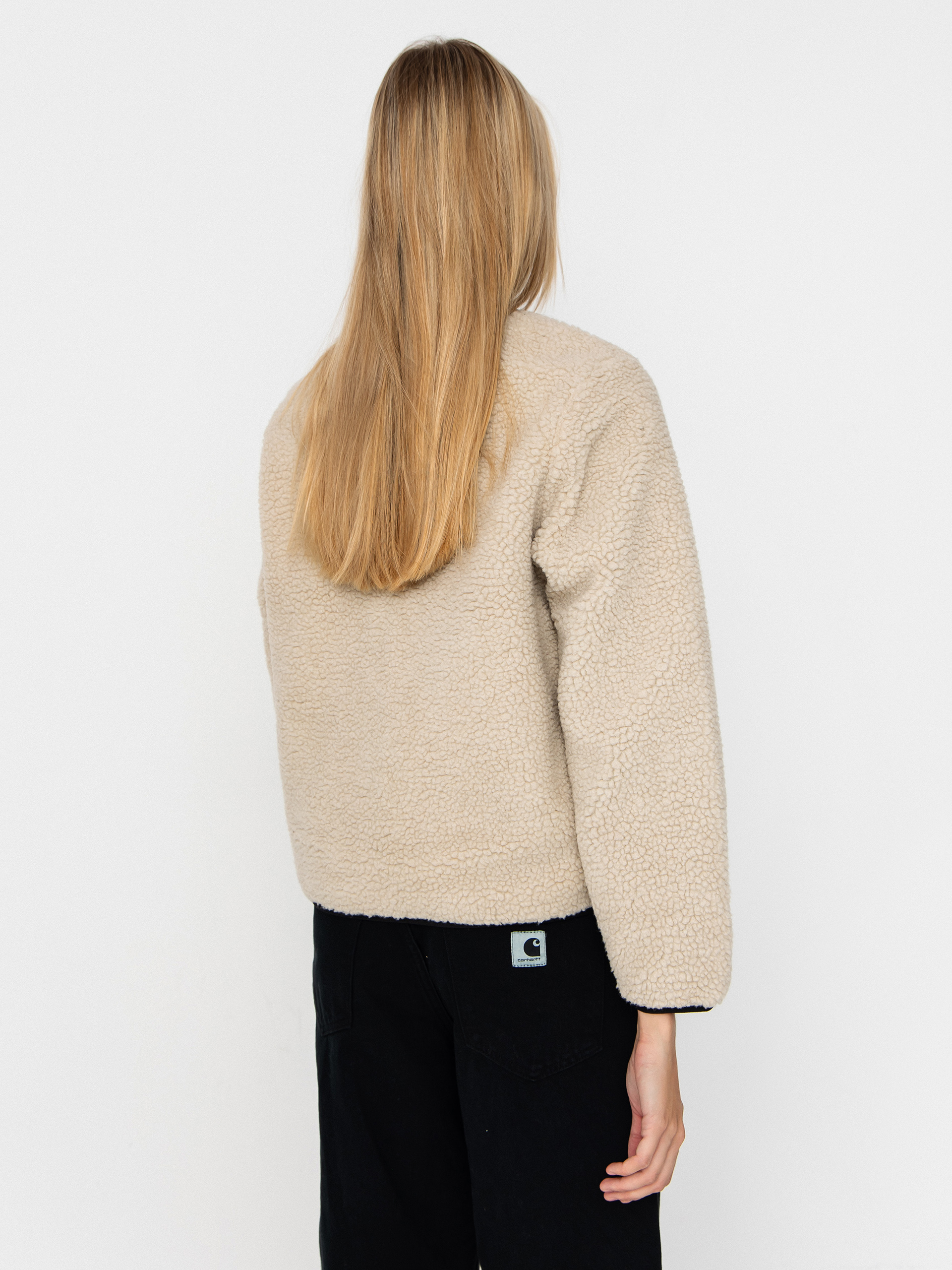 Dzseki Carhartt WIP Janet Wmn (fleur de sel/black)