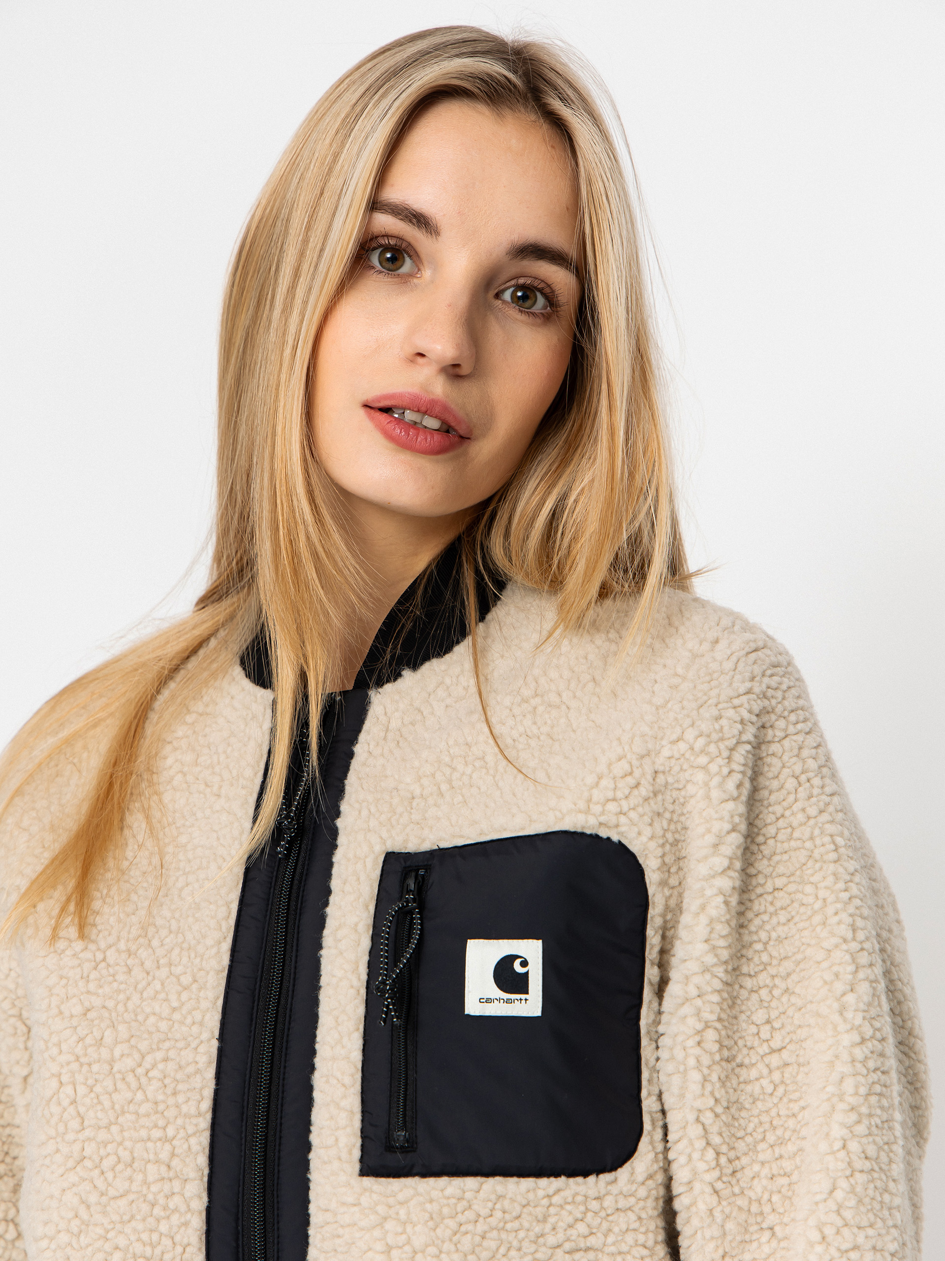 Dzseki Carhartt WIP Janet Wmn (fleur de sel/black)