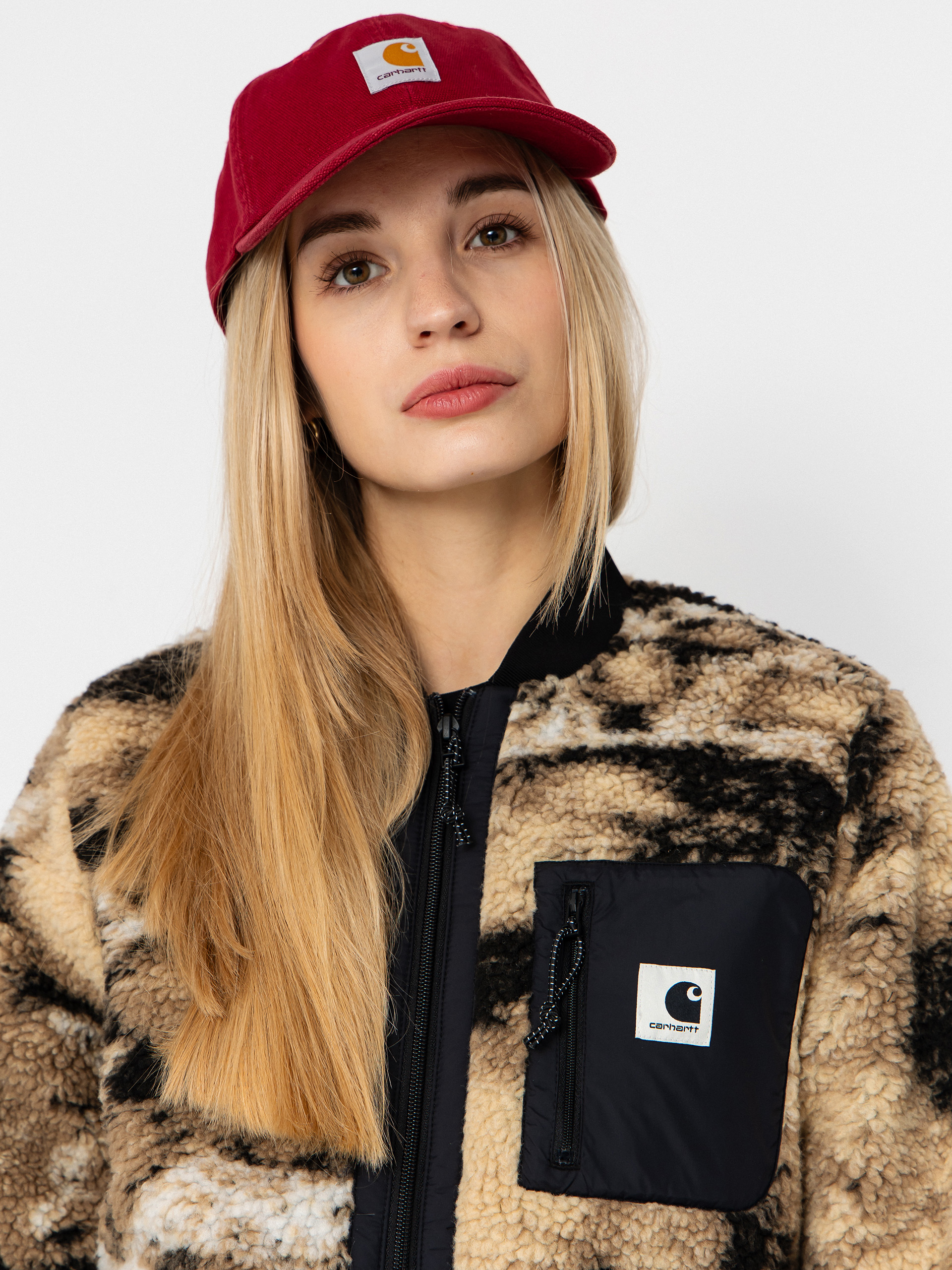 Dzseki Carhartt WIP Janet Wmn (wild dog jacquard/black)