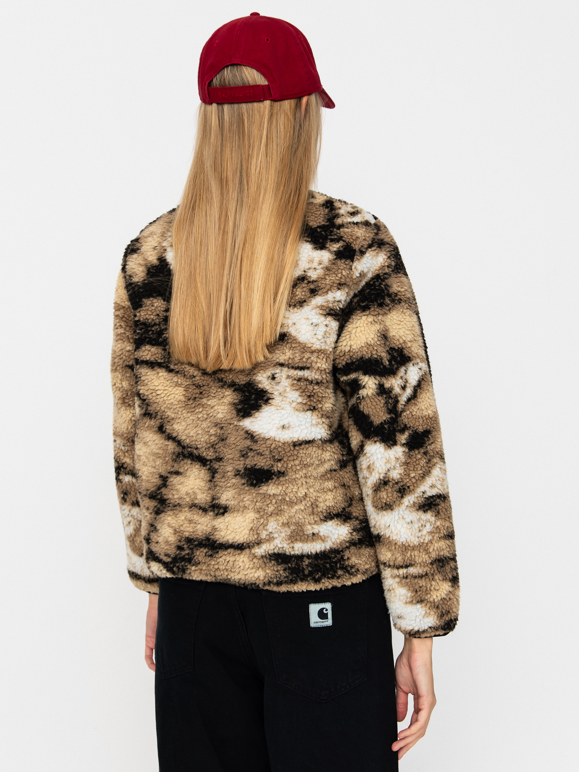 Dzseki Carhartt WIP Janet Wmn (wild dog jacquard/black)