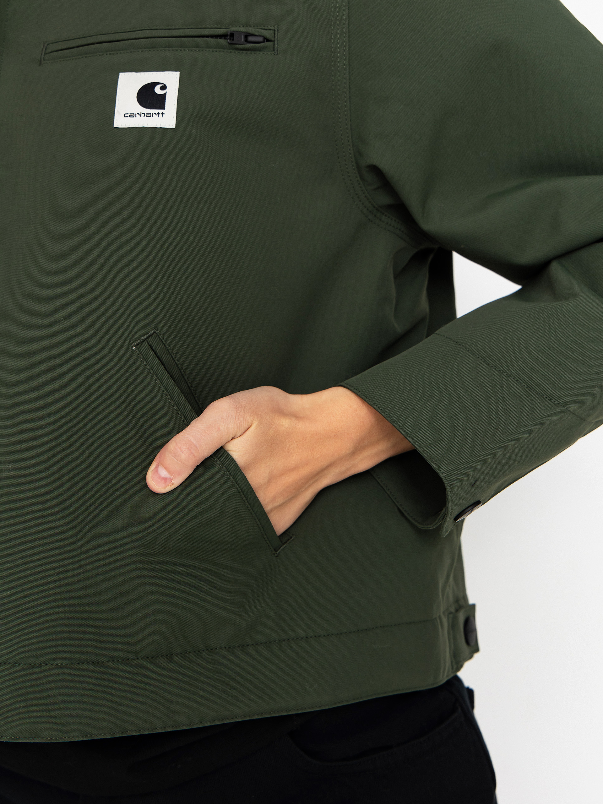 Dzseki Carhartt WIP Newkirk Wmn (opuntia/wild dog print)