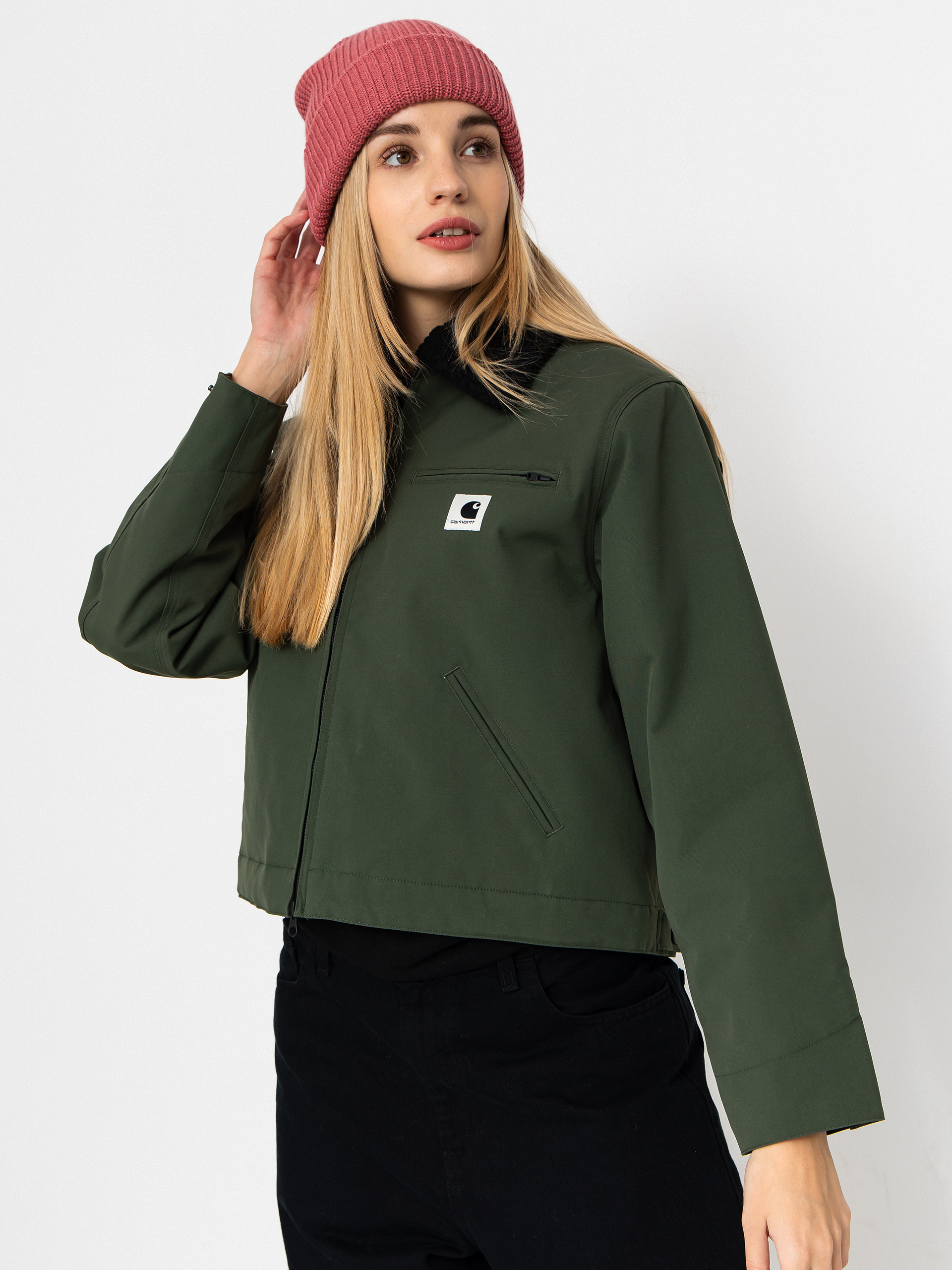 Dzseki Carhartt WIP Newkirk Wmn (opuntia/wild dog print)