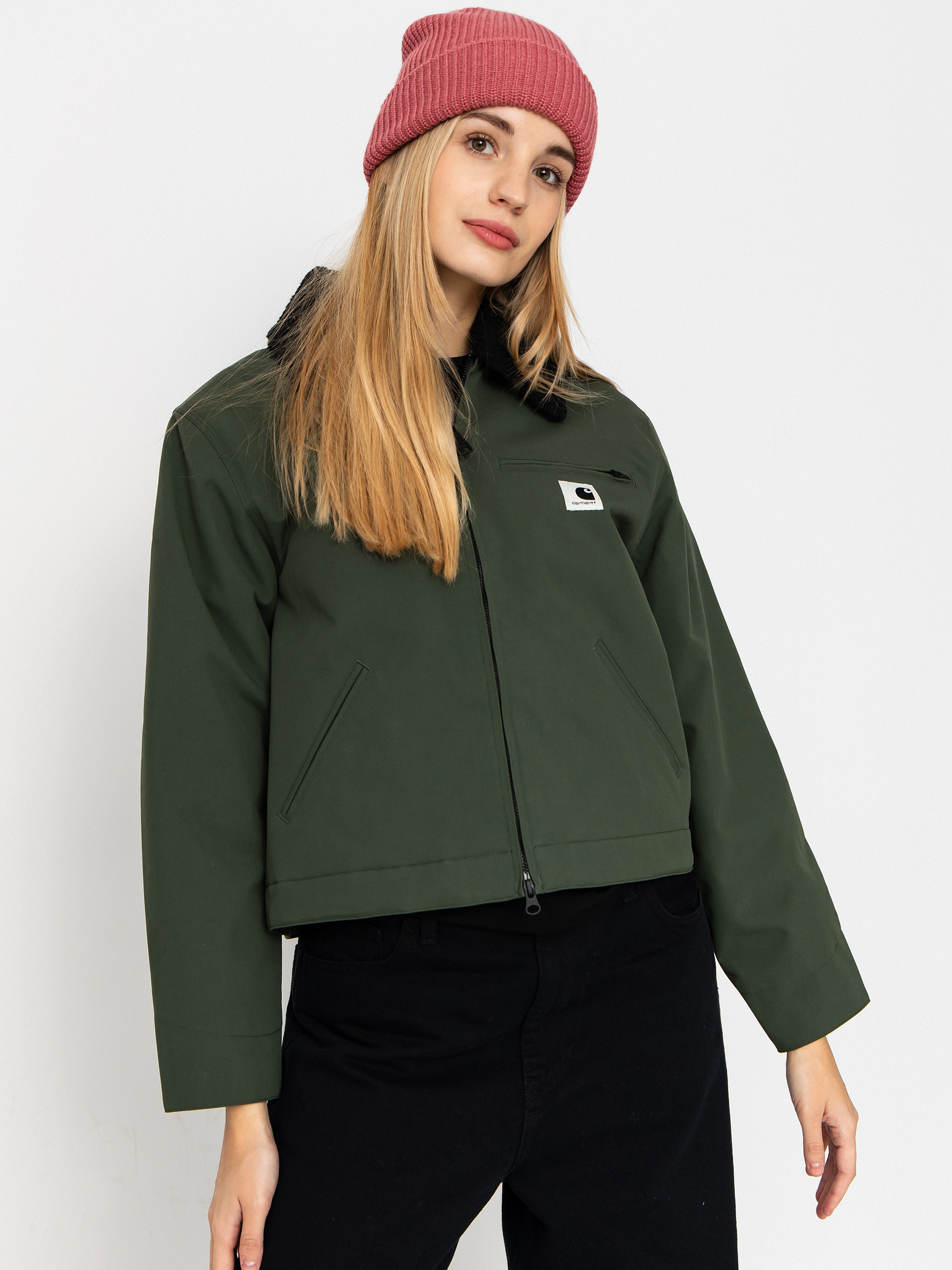 Carhartt WIP Newkirk Dzseki Wmn (opuntia/wild dog print)