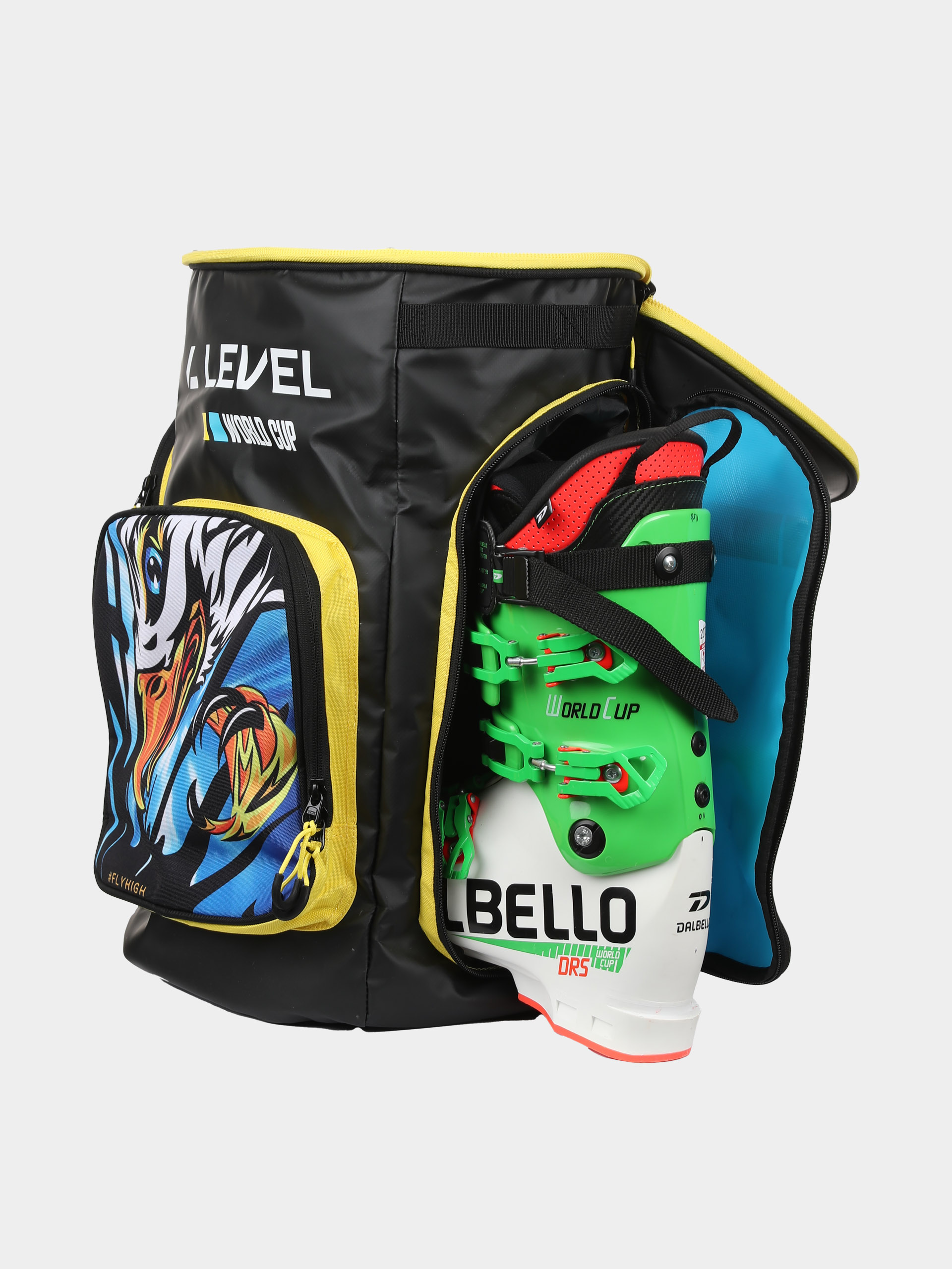 Hátizsák Level Ski Team 40Lt (yellow blue)