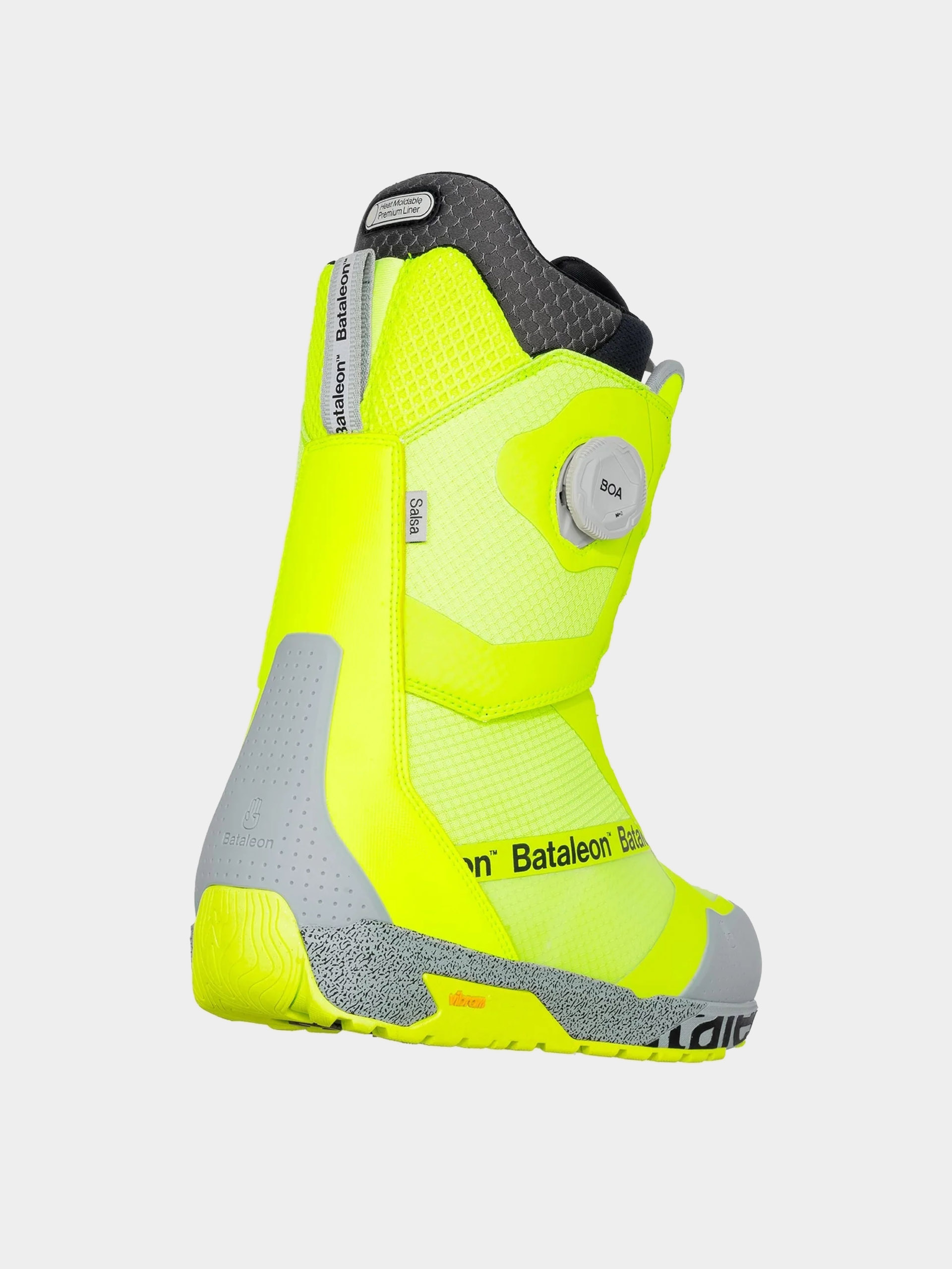 Férfi Snowboard cipők Bataleon Salsa Double BOA (neon yellow)