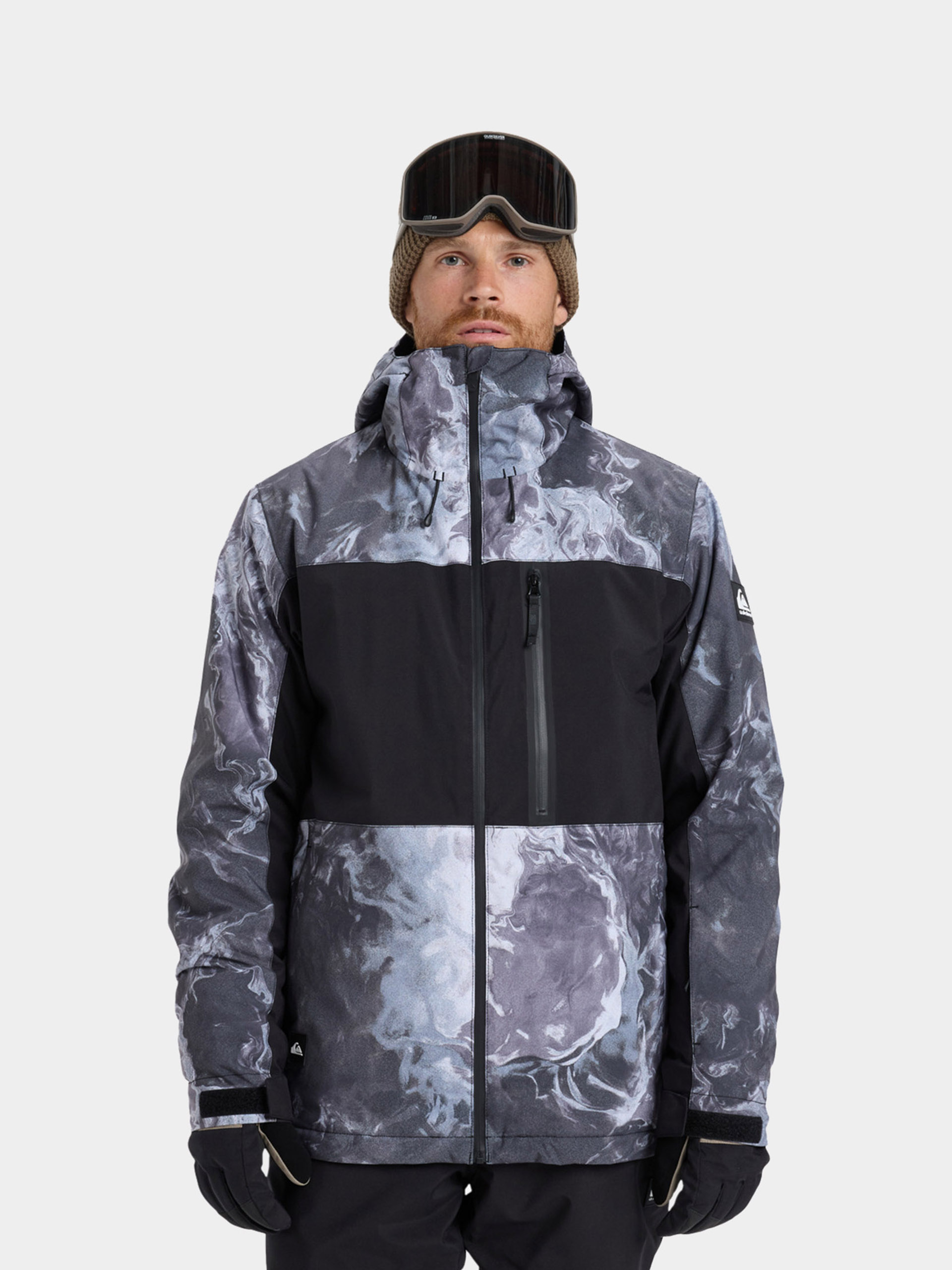 Snowboard dzseki Quiksilver Sycamore Printed (true black)