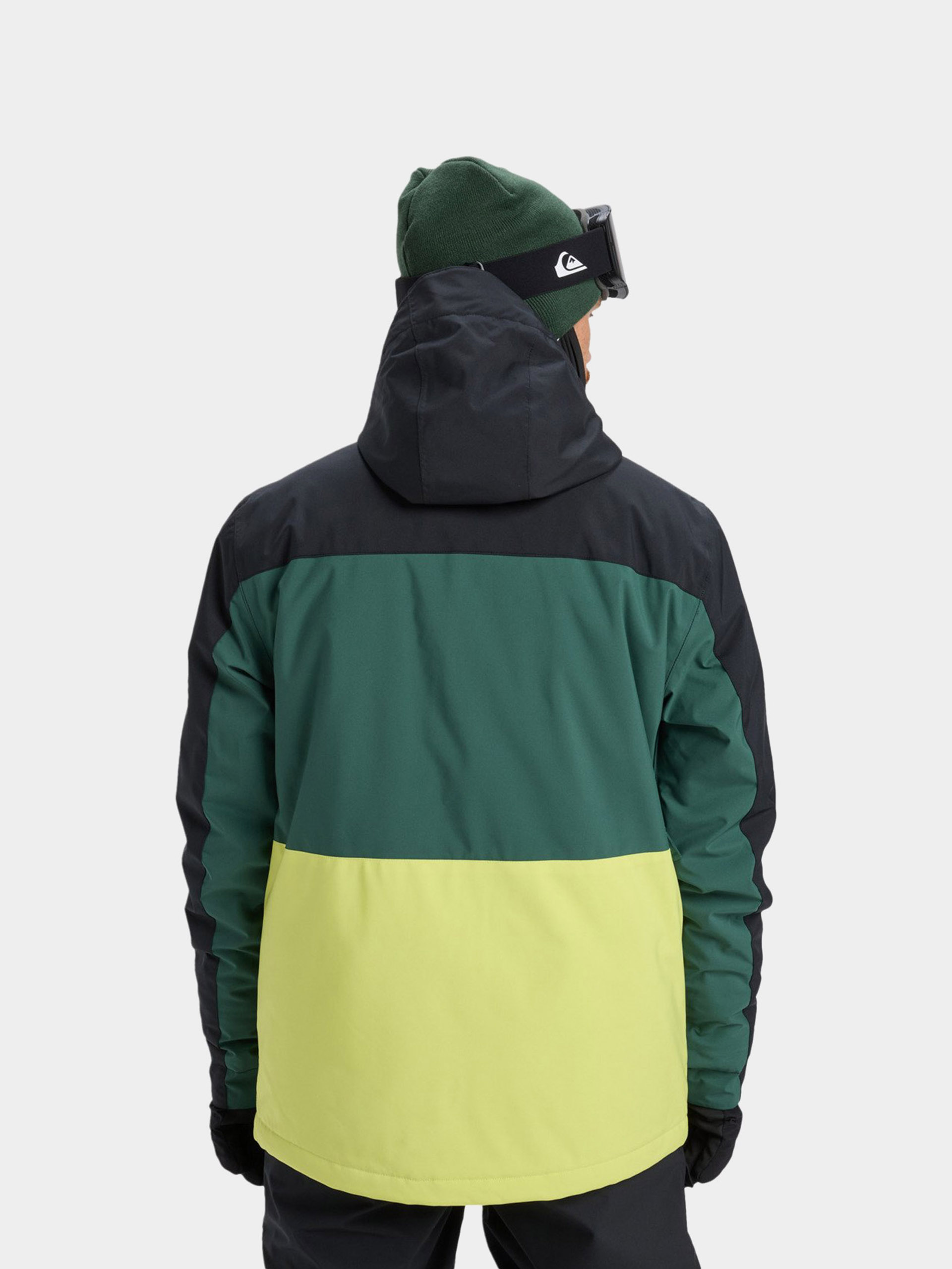 Férfi Quiksilver Sycamore Block 20K Snowboard dzseki (black)