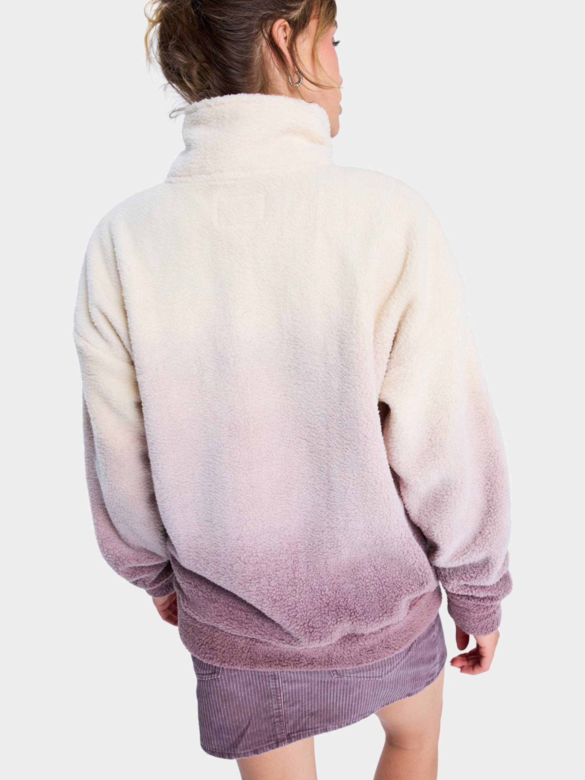 Női Polár pulóver Roxy Live Out Loud Gradient (huckleberry)