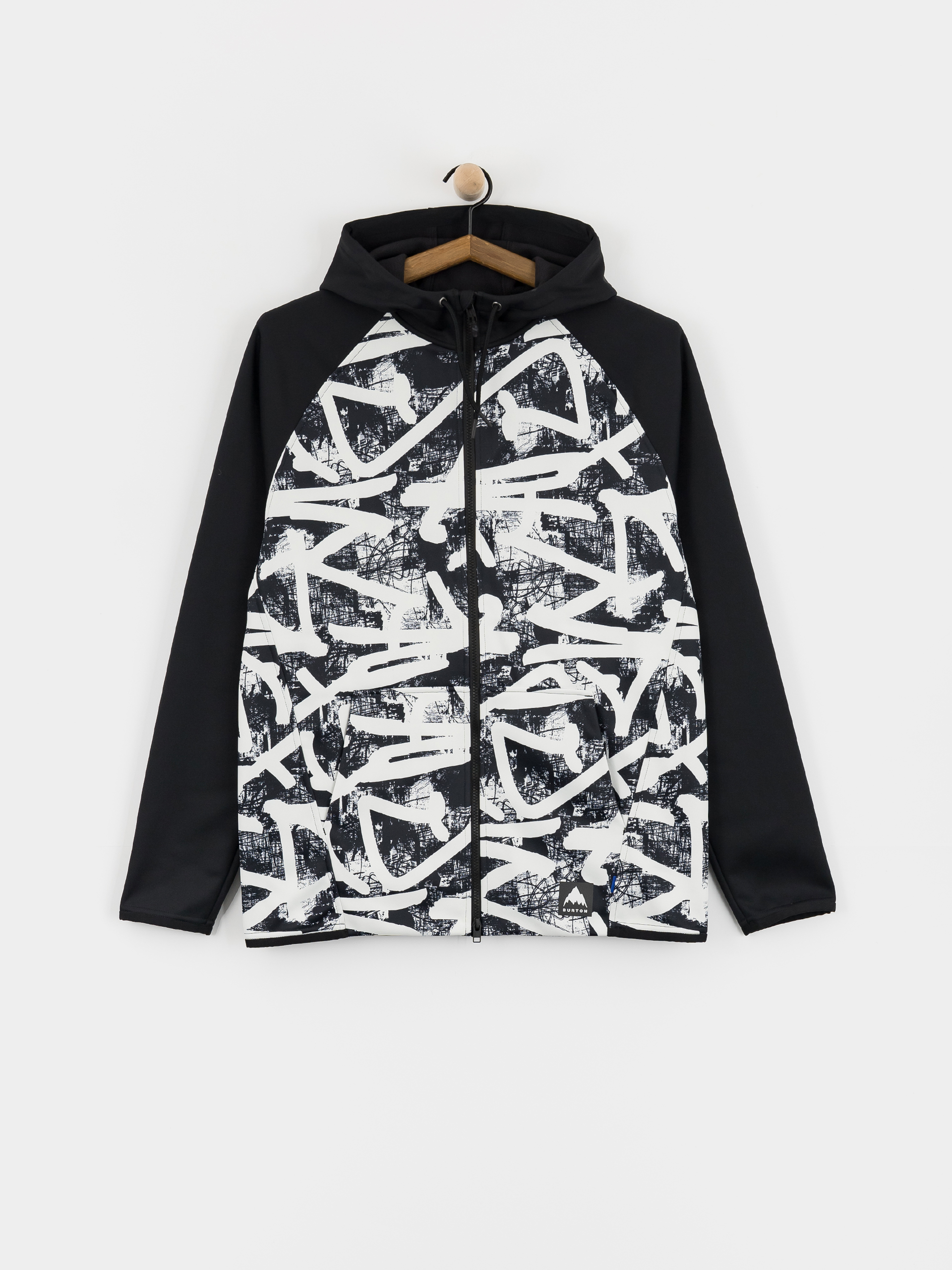 Férfi Thermo pulóver Burton Crown ZHD (city streets/true black)