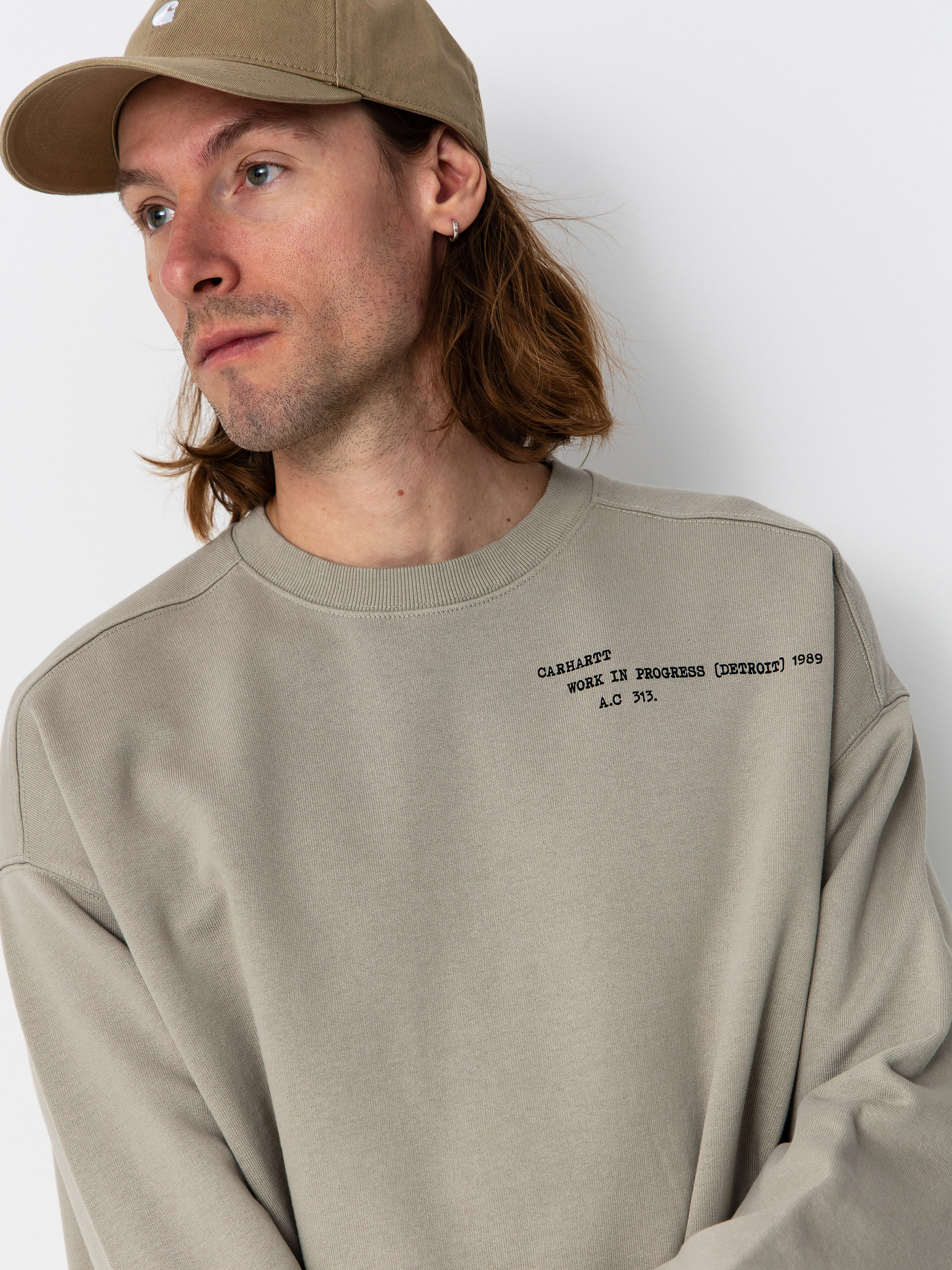 Pulóver Carhartt WIP Punched (puddle)