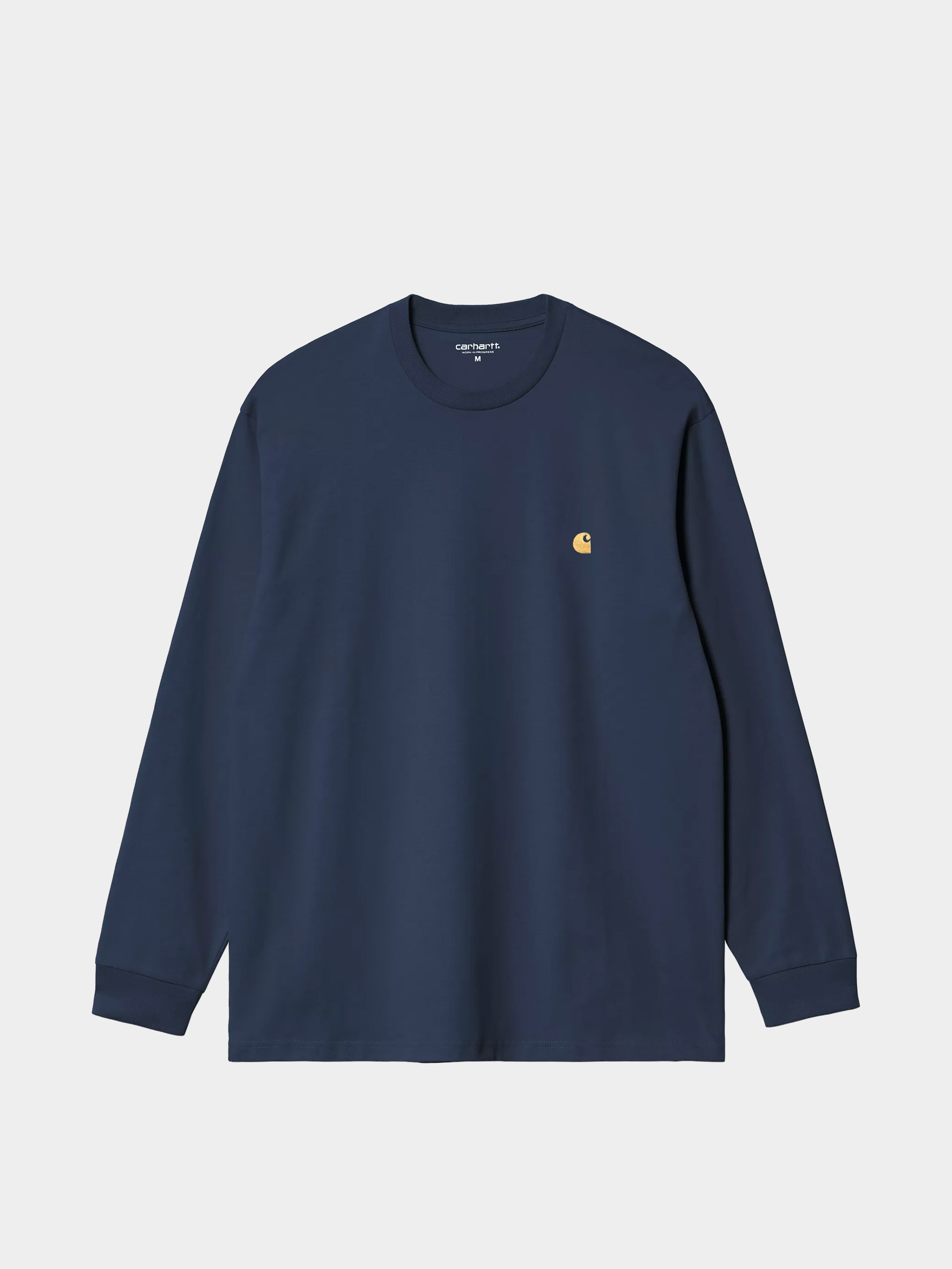 Hosszú ujjú felső Carhartt WIP Chase (jupiter/gold)