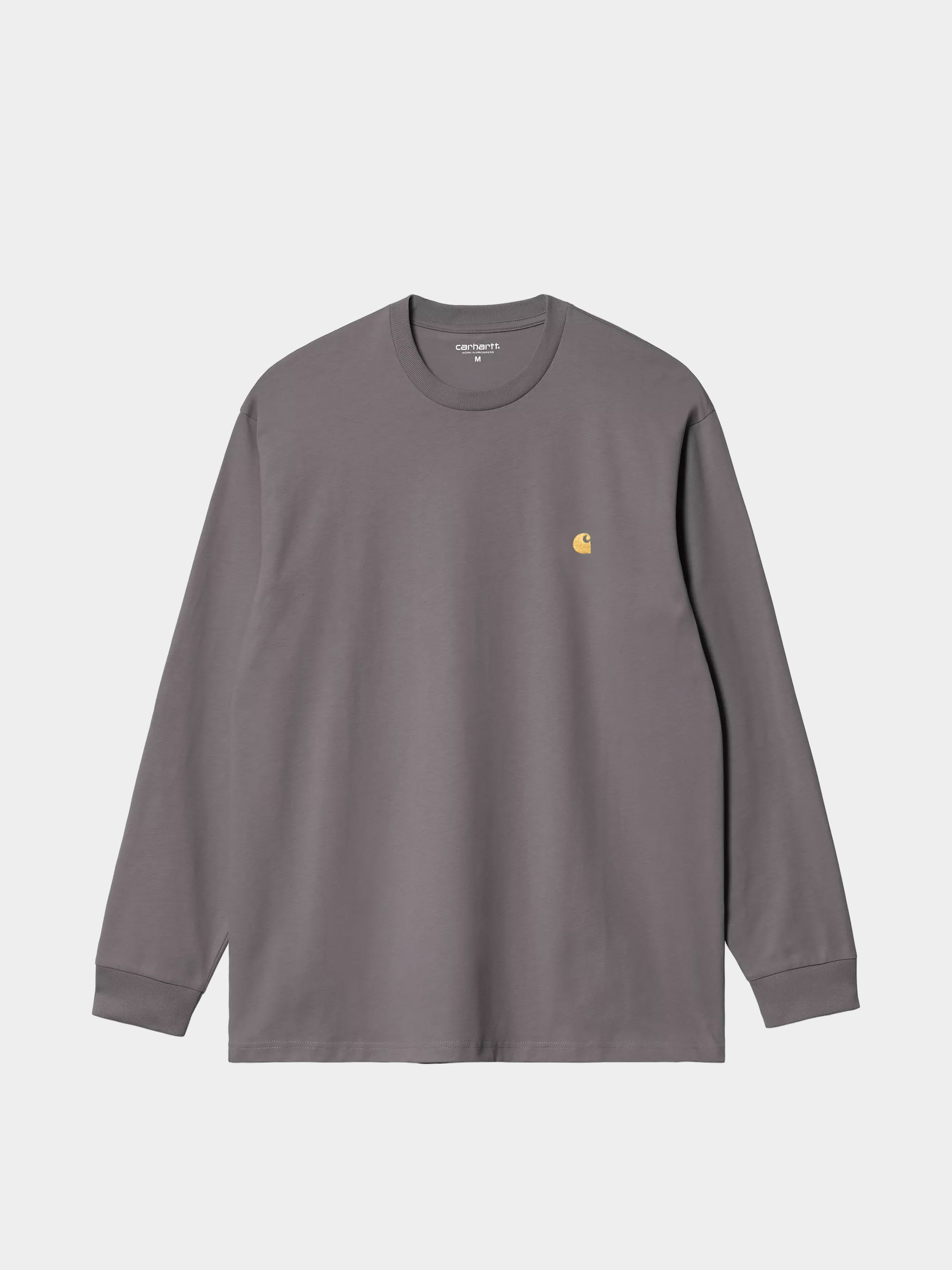 Hosszu00fa ujju00fa felsu0151 Carhartt WIP Chase (porphyry/gold)
