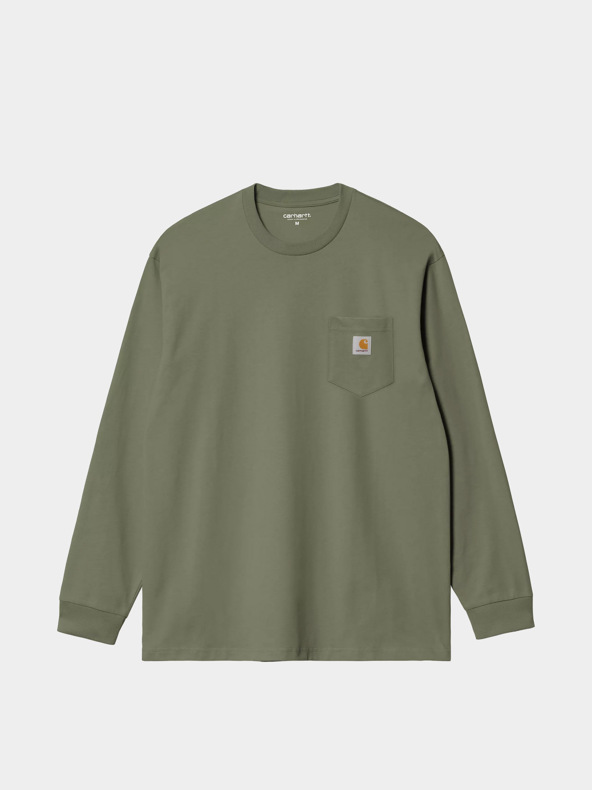 Hosszú ujjú felső Carhartt WIP Pocket (leaf)
