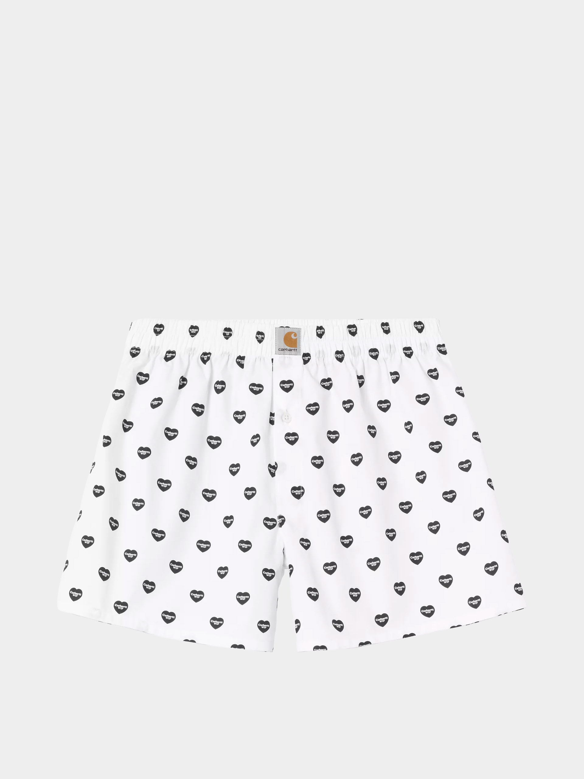 Alsónemű Carhartt WIP Cotton Boxer (heart print/white/black)