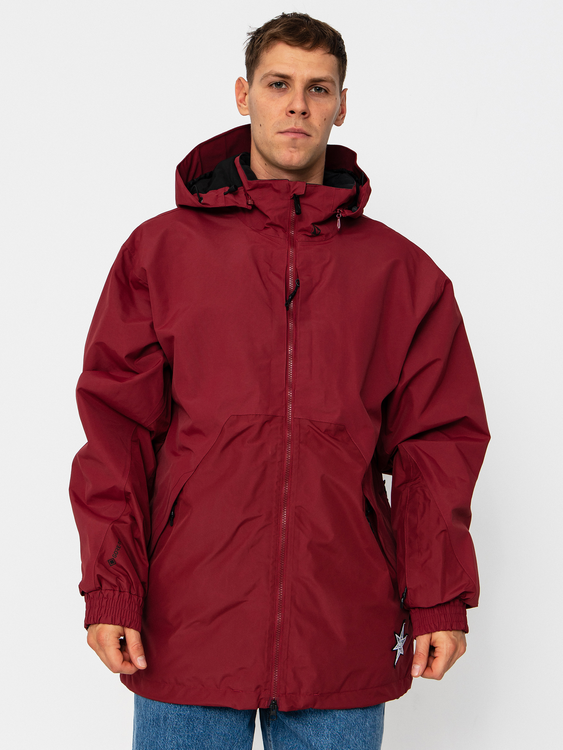 Volcom Longo Gore Tex Snowboard dzseki (burnt red)