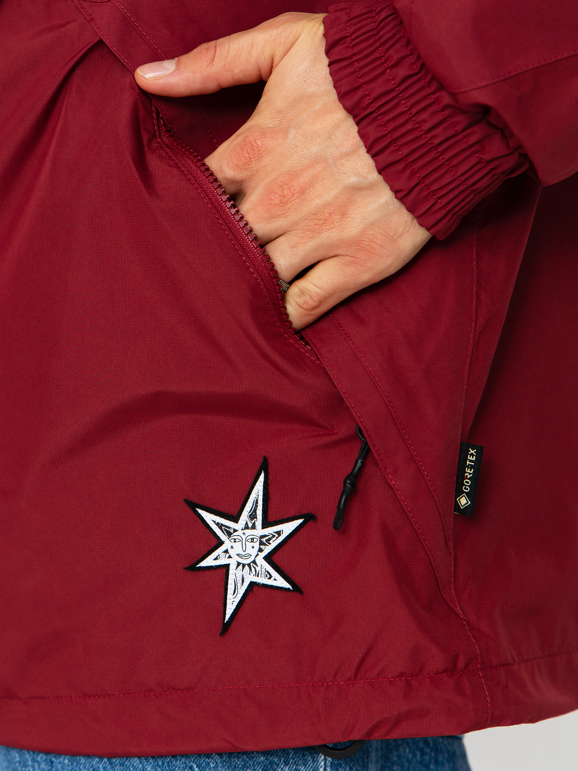 Férfi Volcom Longo Gore Tex Snowboard dzseki (burnt red)