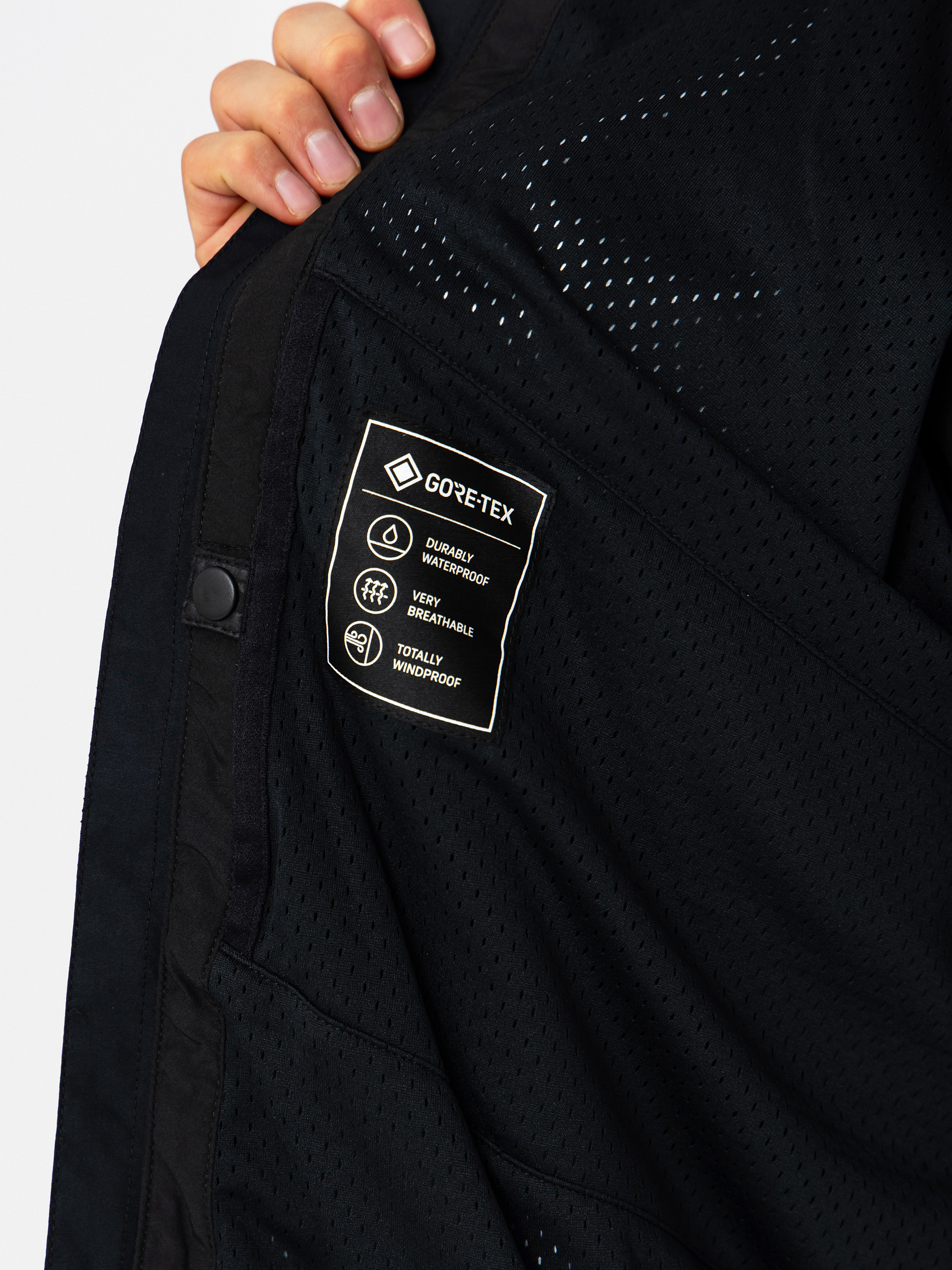 Férfi Snowboard dzseki Volcom Dua Gore Tex (black)