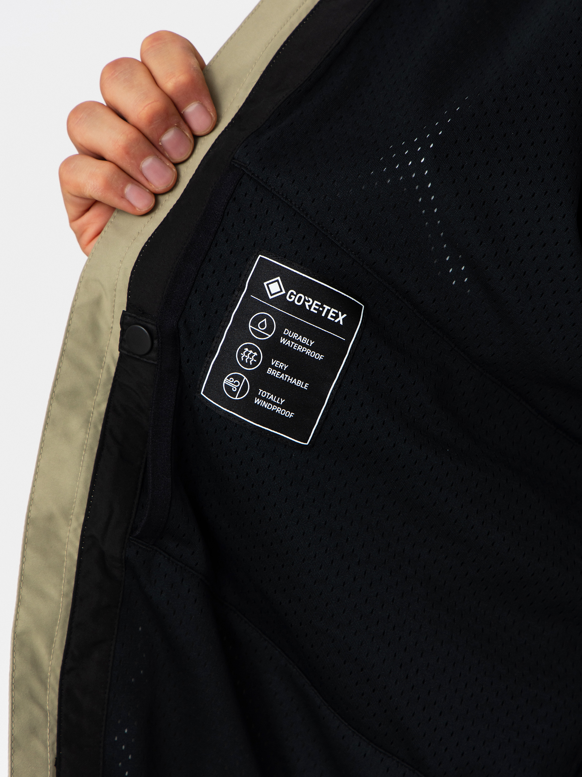 Férfi Snowboard dzseki Volcom Dua Gore Tex (moss green)