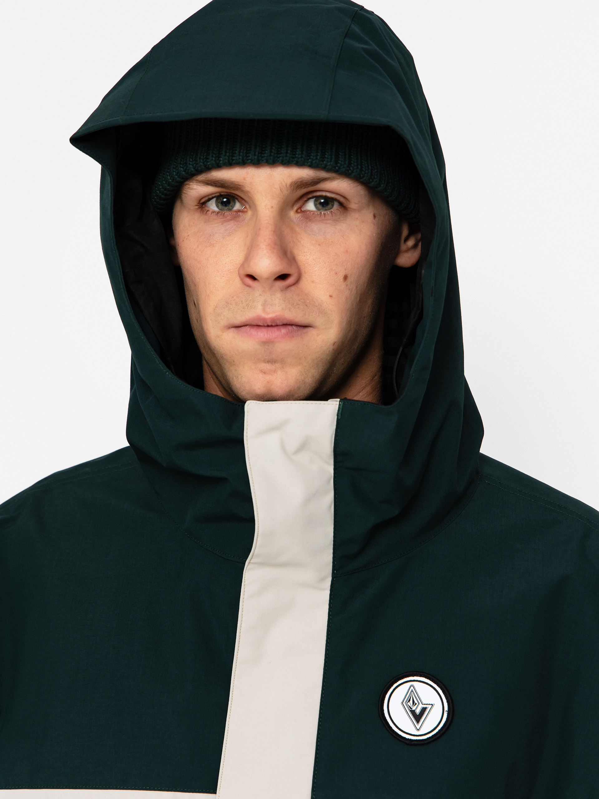 Férfi Snowboard dzseki Volcom Buckthreeeighty (stone)