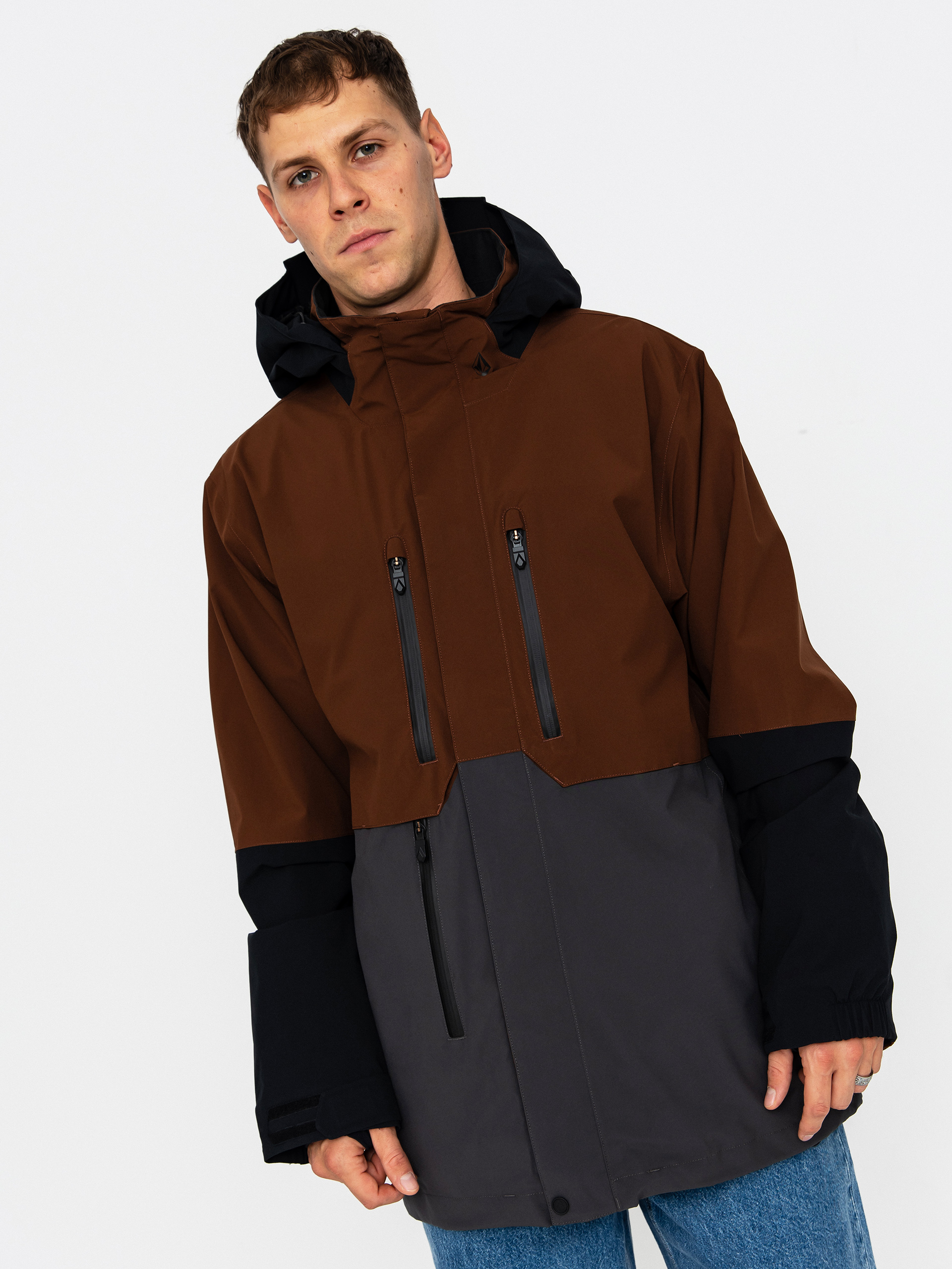 Snowboard dzseki Volcom Rnge Stretch 30K (brown)