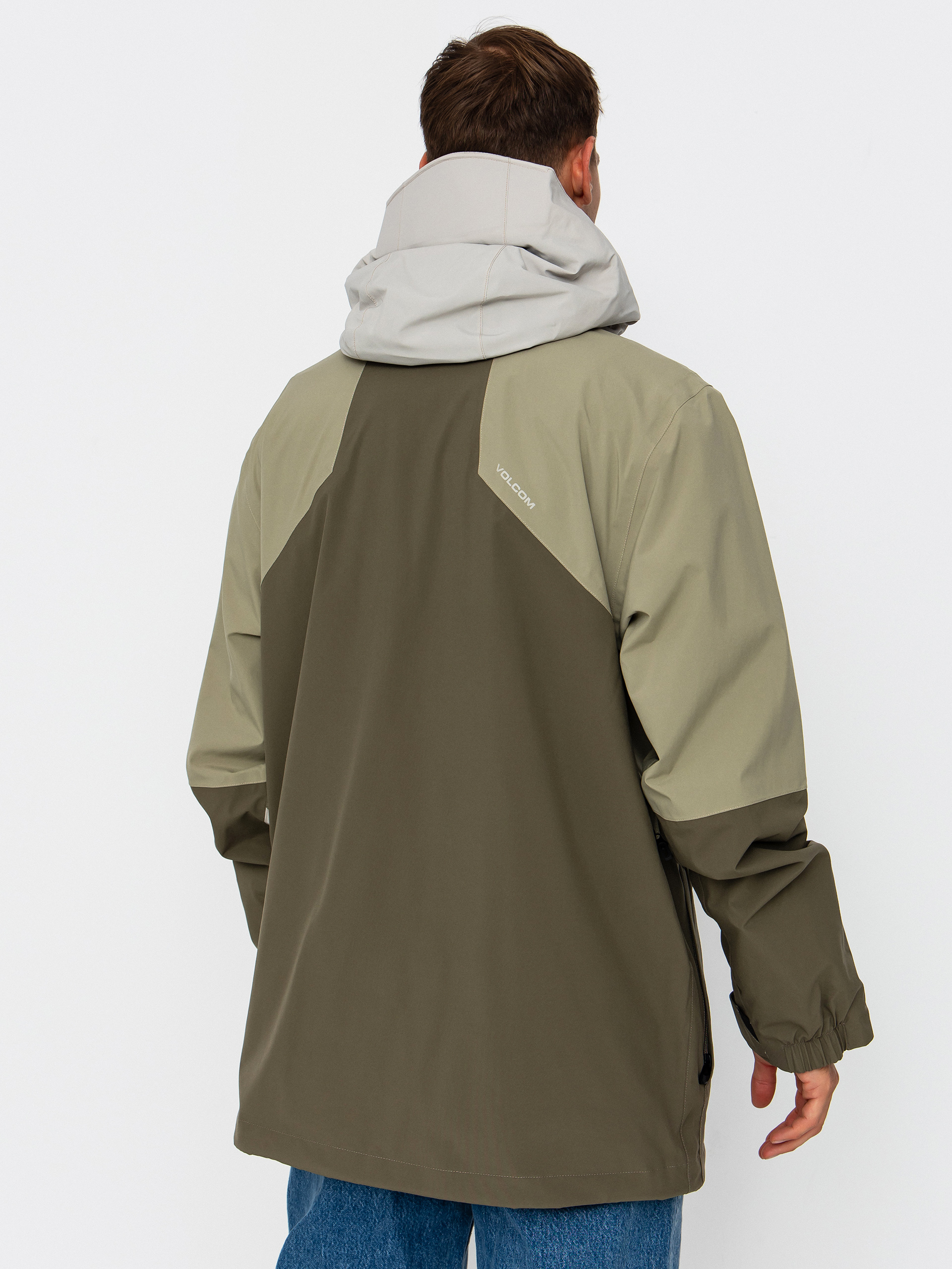 Férfi Snowboard dzseki Volcom Rnge Stretch 30K (moss green)