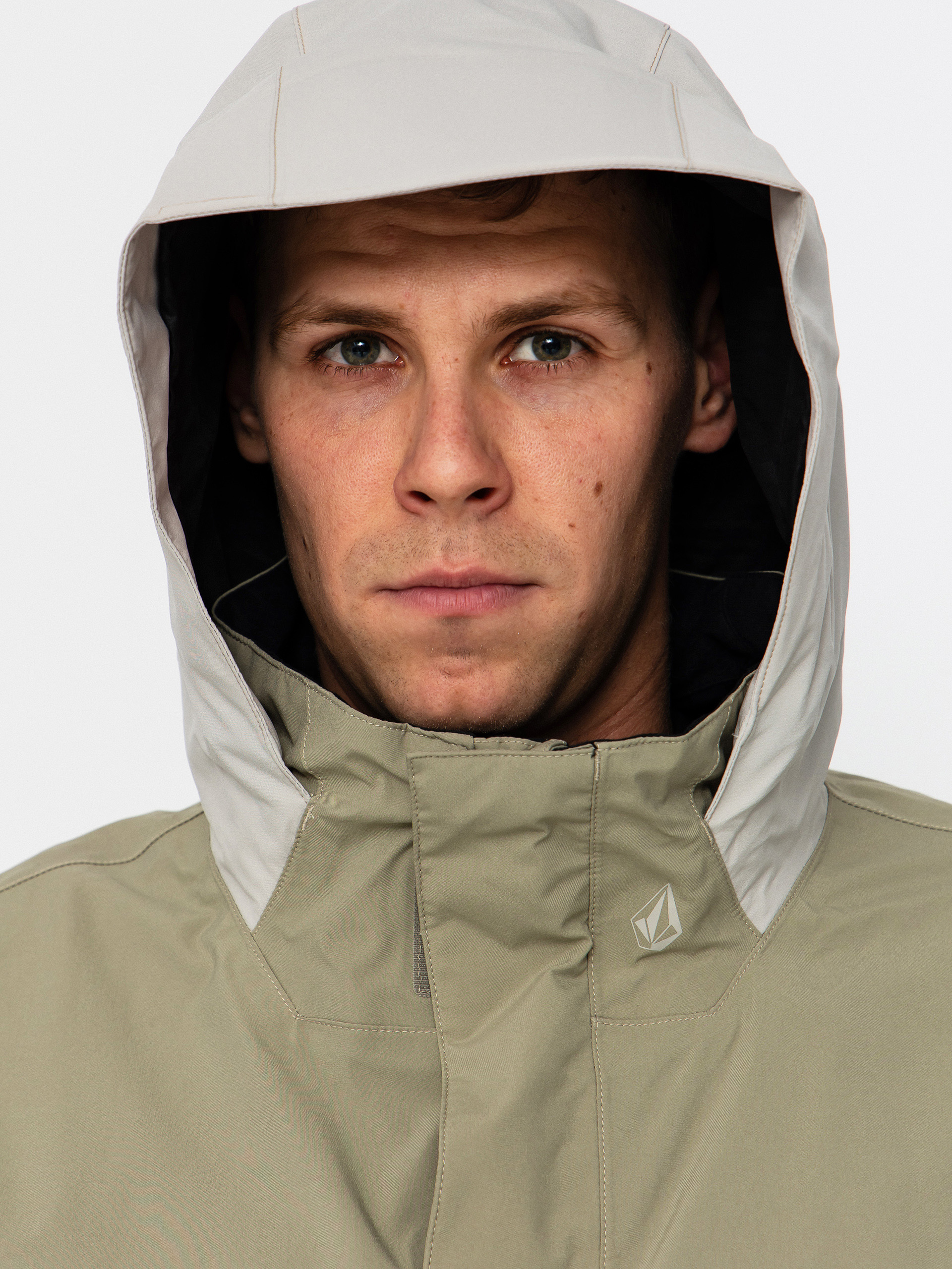 Férfi Snowboard dzseki Volcom Rnge Stretch 30K (moss green)