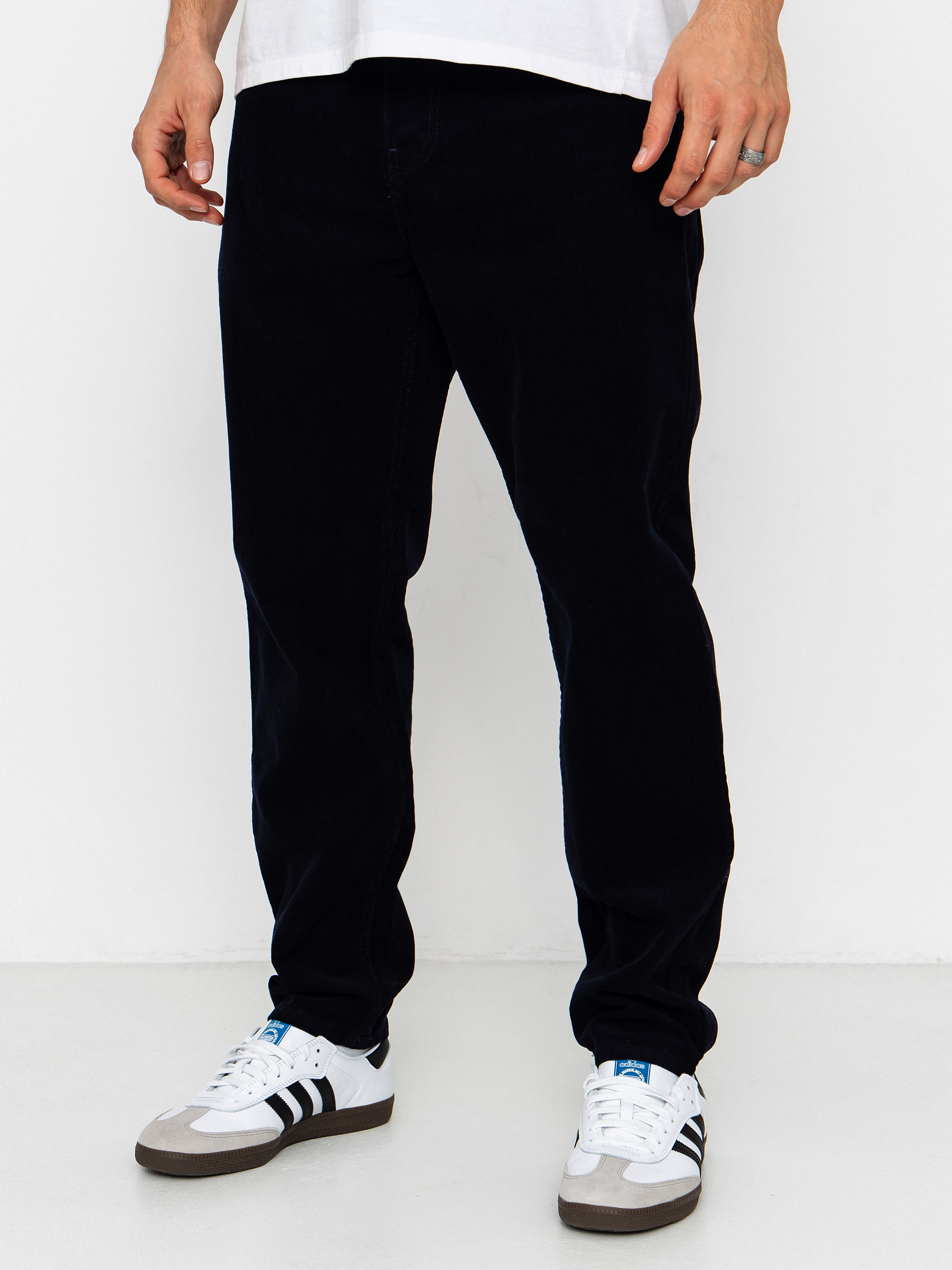 Kisnadrág Carhartt WIP Newel (dark navy)