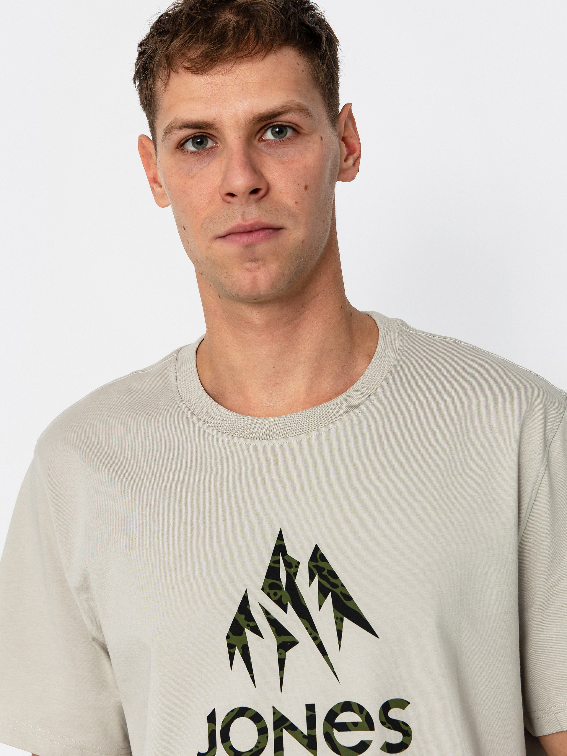 Póló Jones Snowboards Truckee Org Cot (smoke gray)