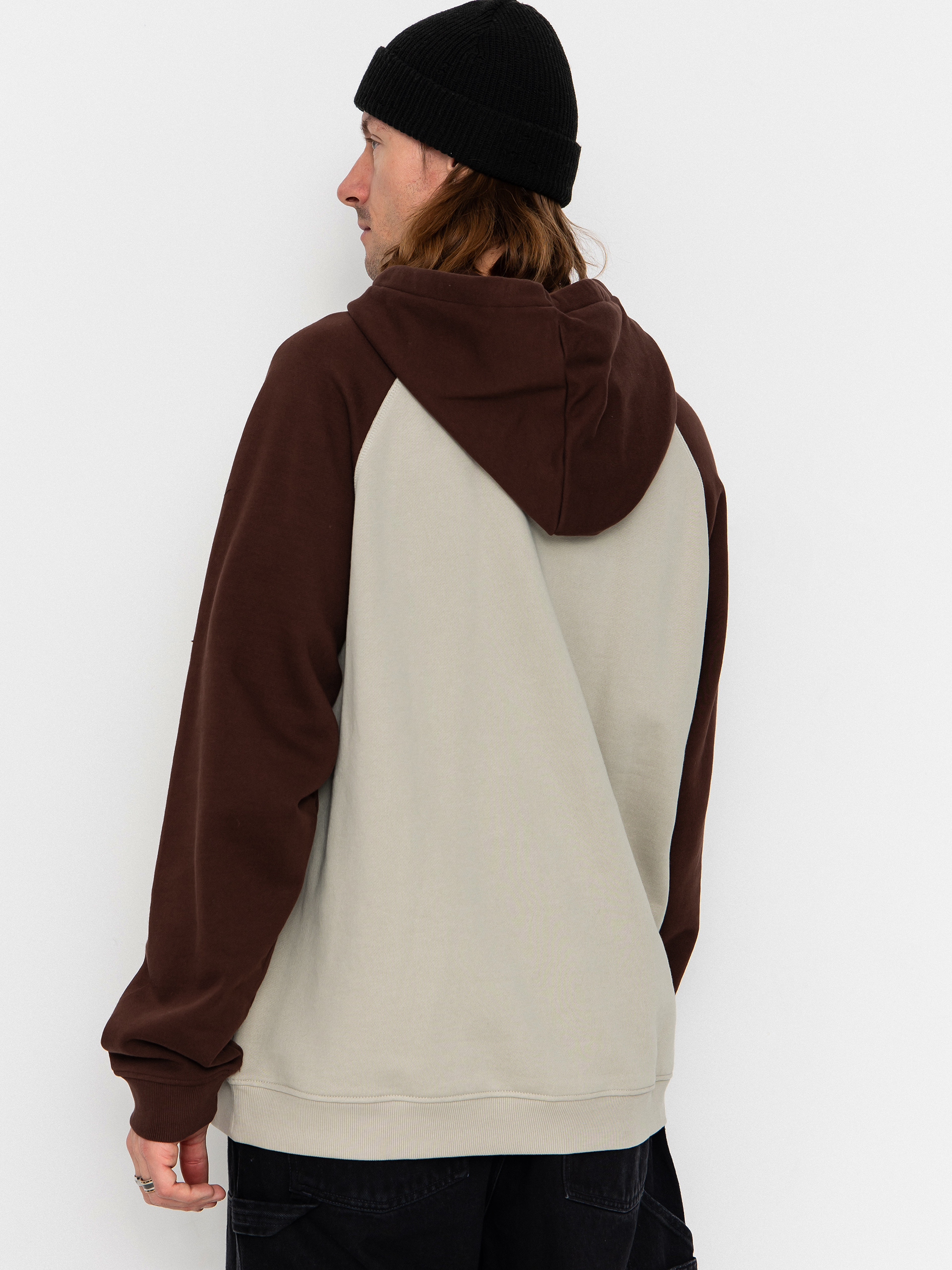 Jones Snowboards Truckee Org Cot Kapucnis pulóver (smoke gray)