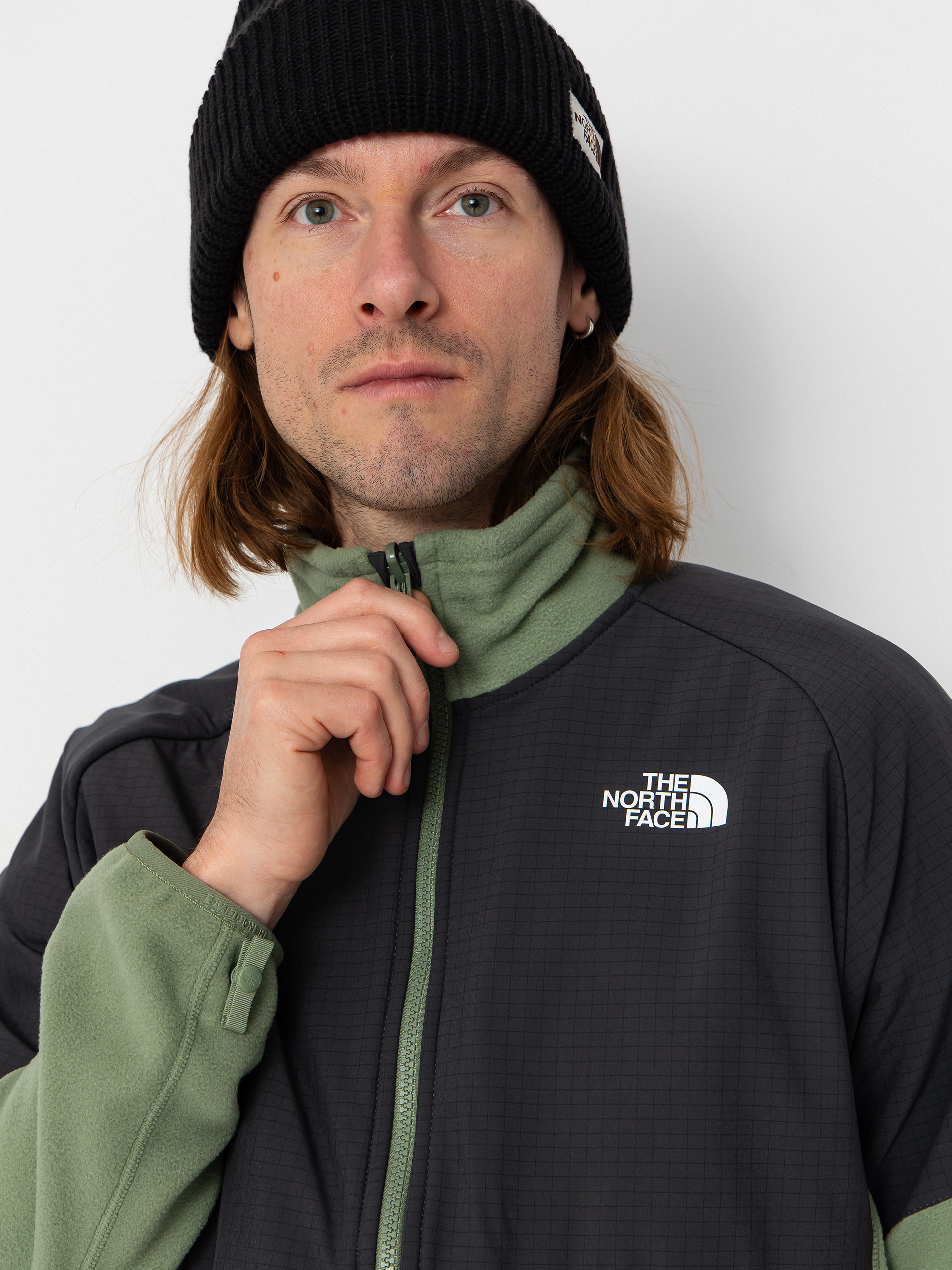 Férfi Dzseki The North Face Glacier HVWT (bark mist/aspha)