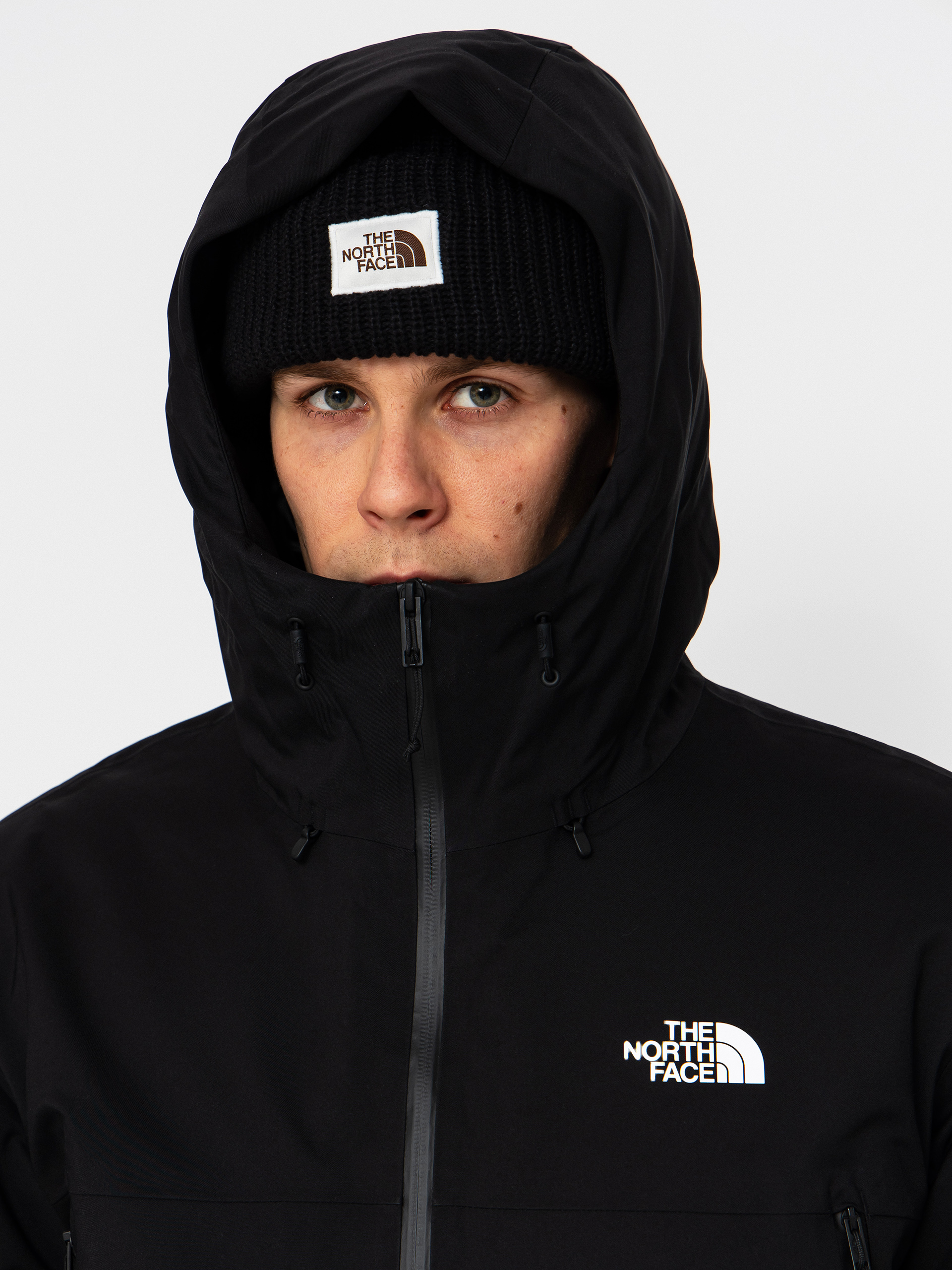 Dzseki The North Face Range Down Hooded (tnf black/tnf black)