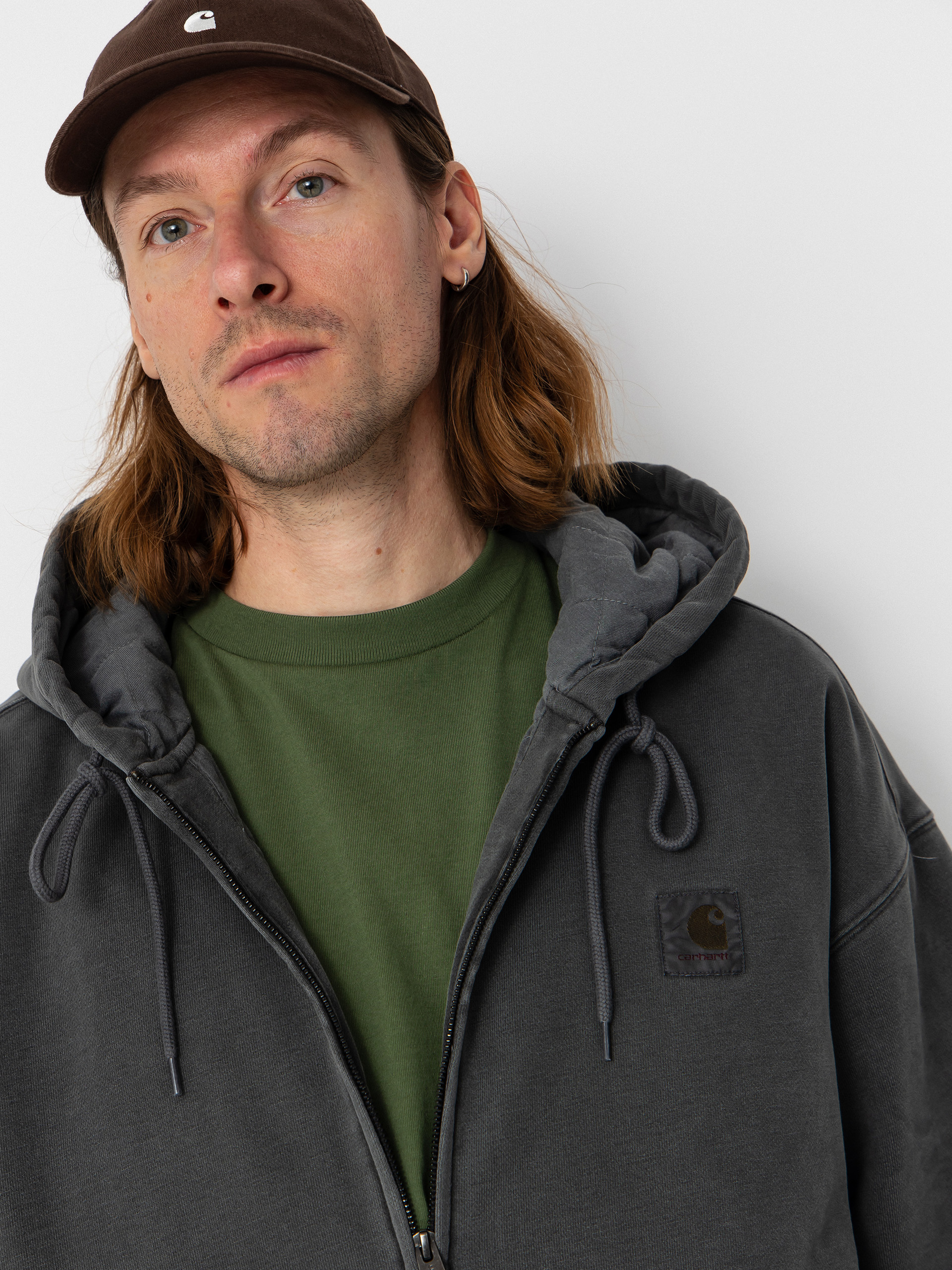 Dzseki Carhartt WIP Vista ZHD (black/garment dyed)