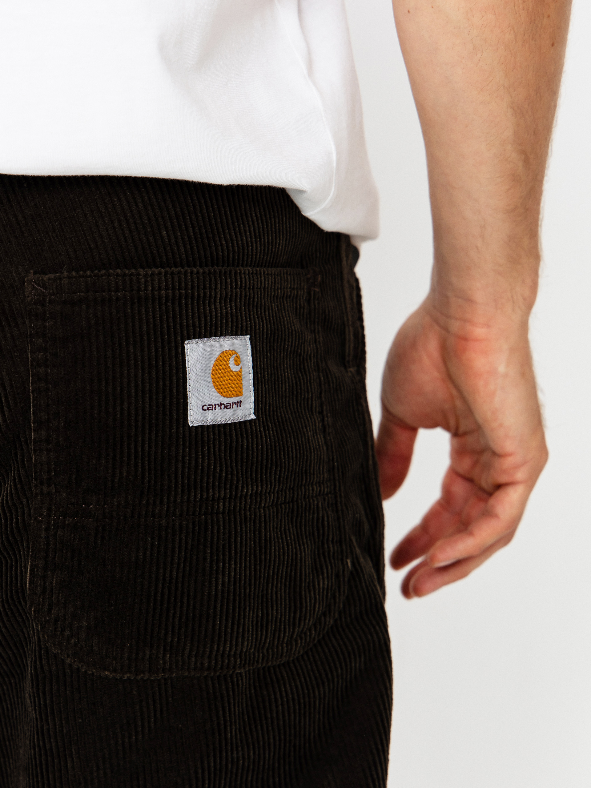 Kisnadrág Carhartt WIP Simple (tobacco/rinsed)