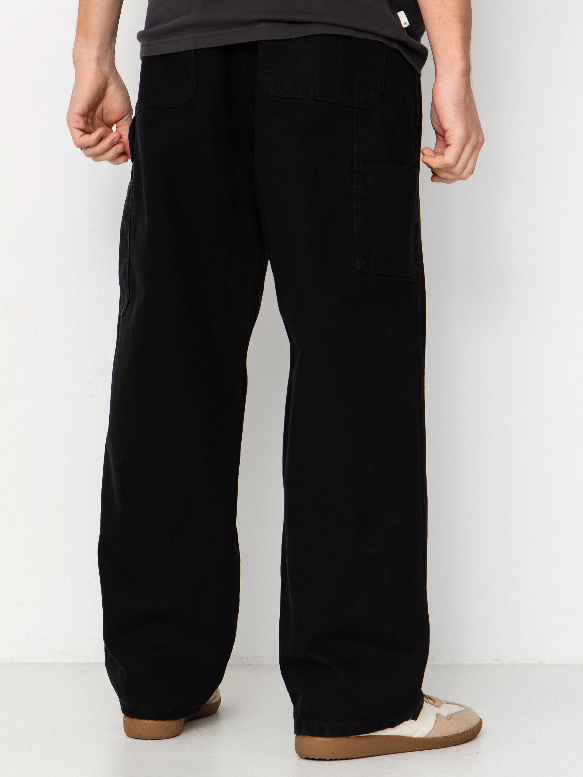 Kisnadrág Carhartt WIP OG Single Knee (black/stone washed)