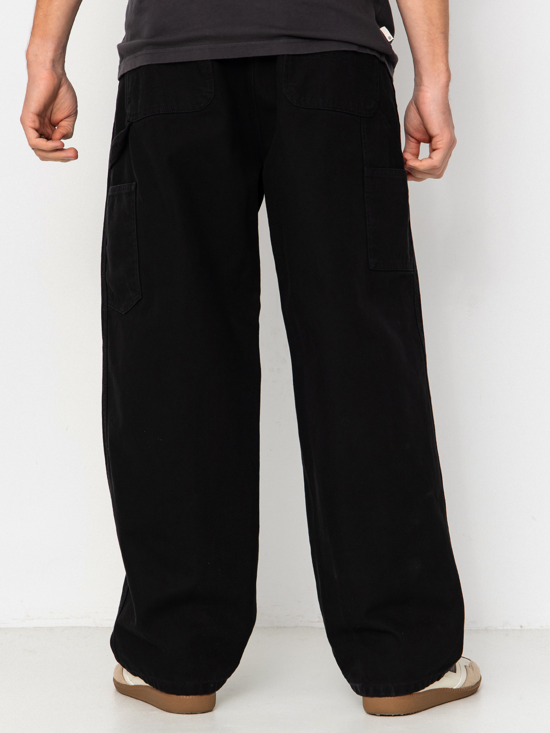 Kisnadrág Carhartt WIP OG Single Knee (black/stone washed)