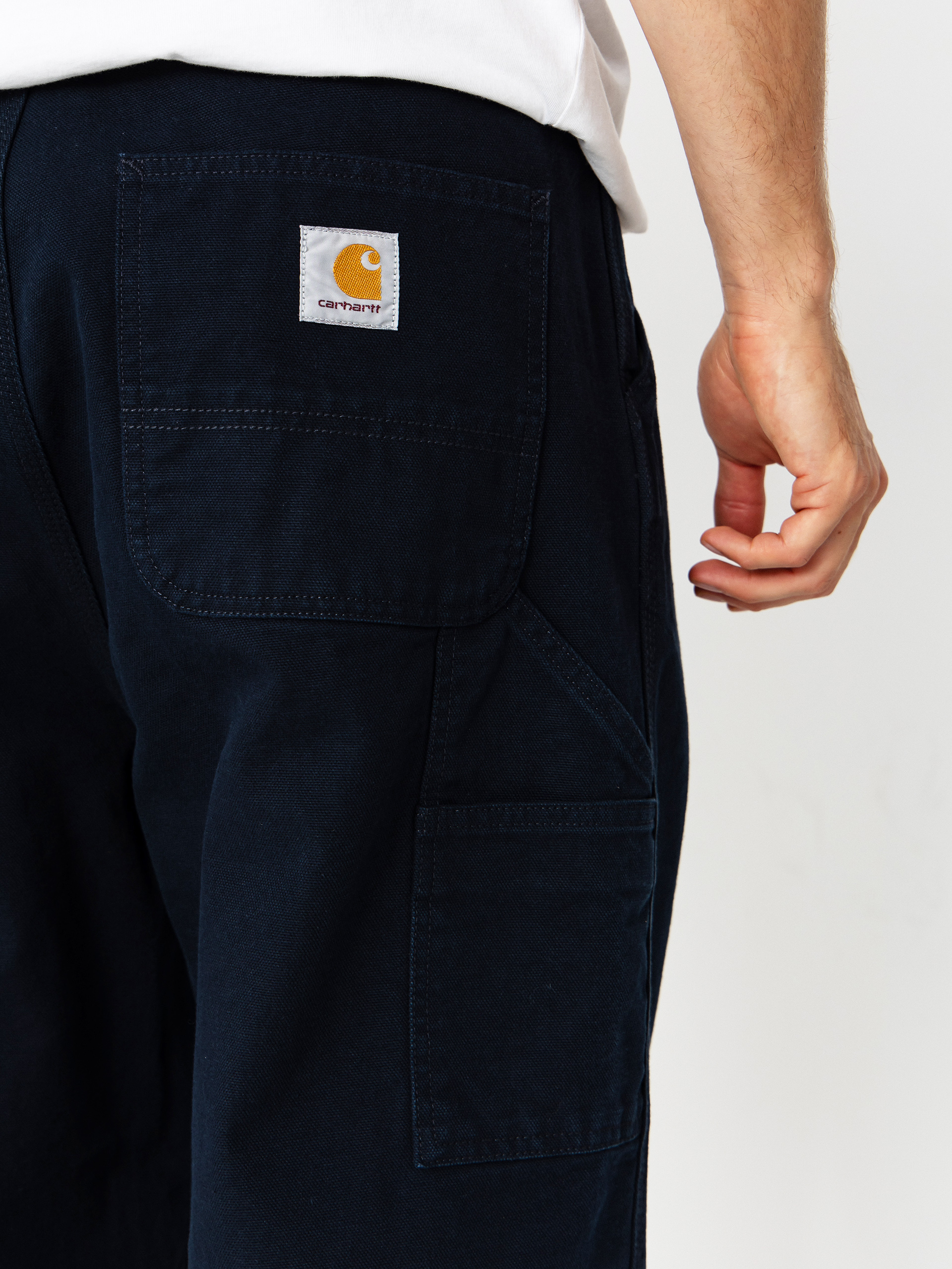 Kisnadrág Carhartt WIP OG Single Knee (deep night/stone washed)