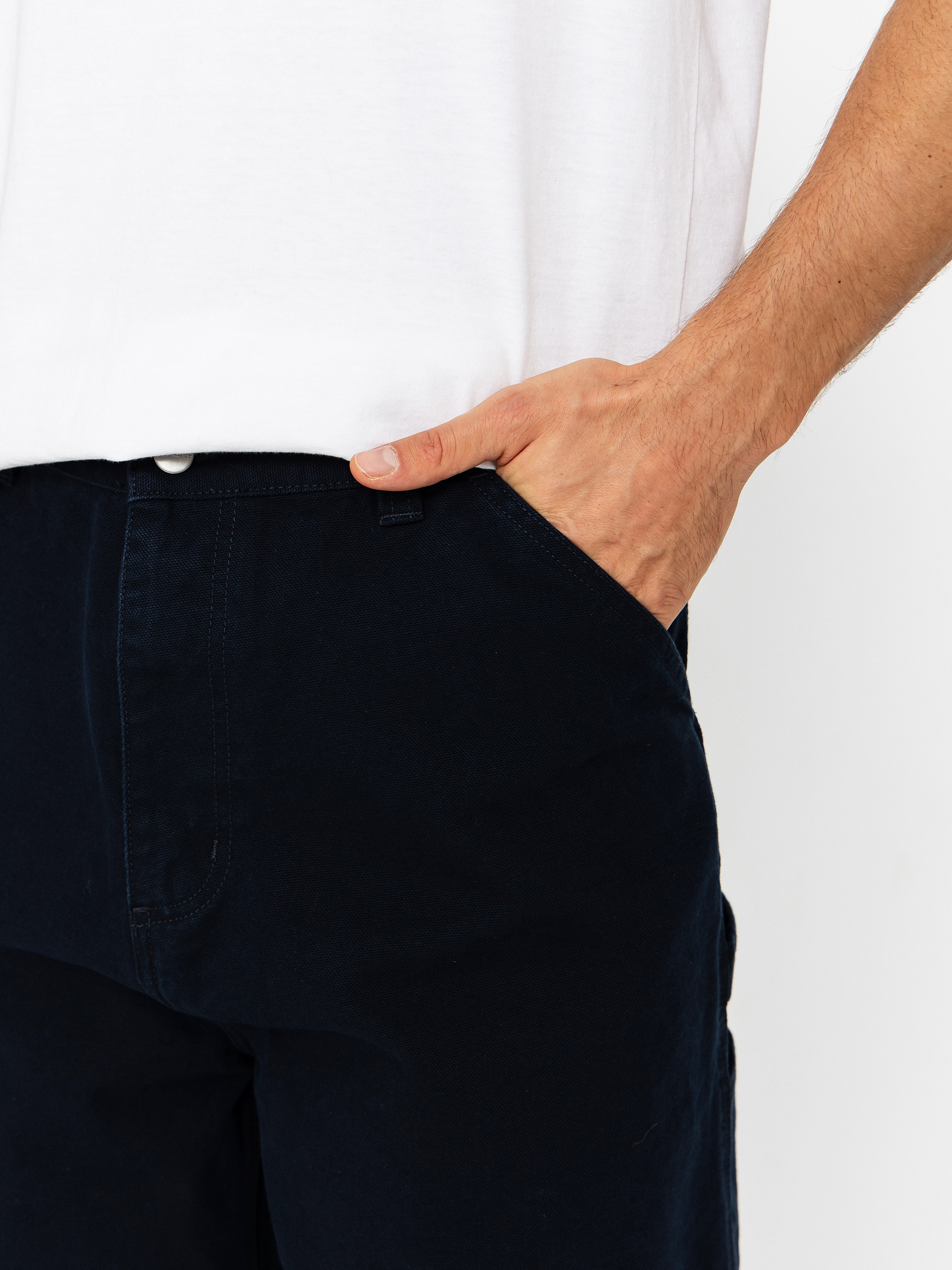 Kisnadrág Carhartt WIP OG Single Knee (deep night/stone washed)