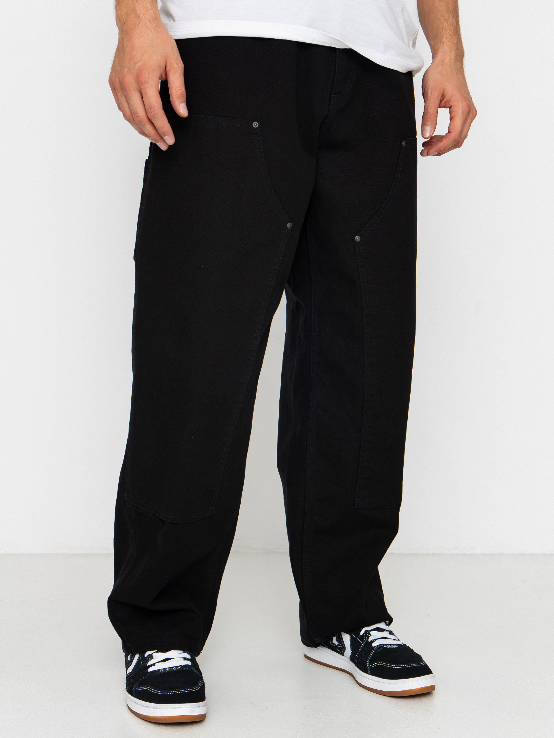 Kisnadru00e1g Carhartt WIP OG Double Knee (black/stone washed)