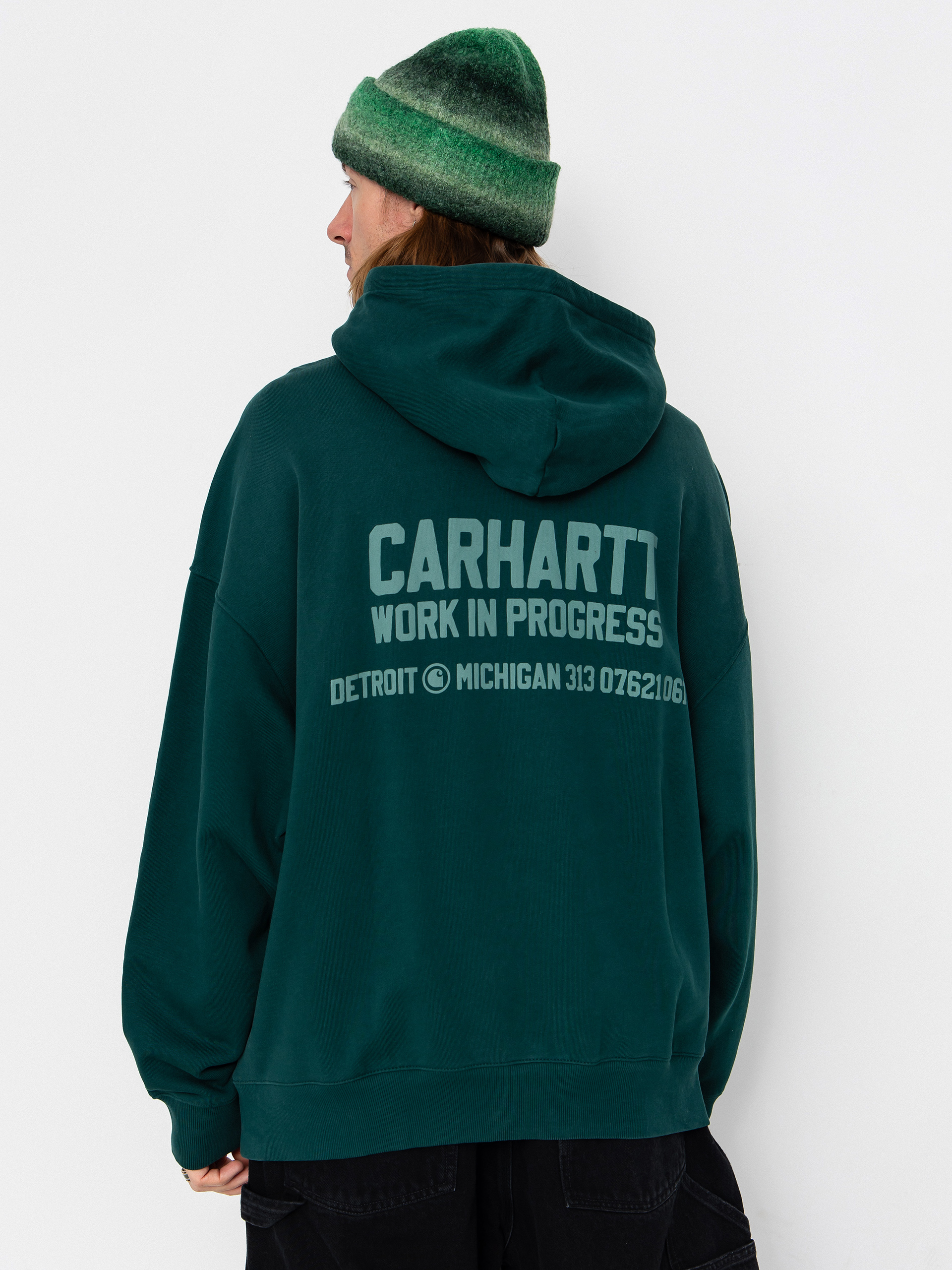 Kapucnis pulóver Carhartt WIP Distance HD