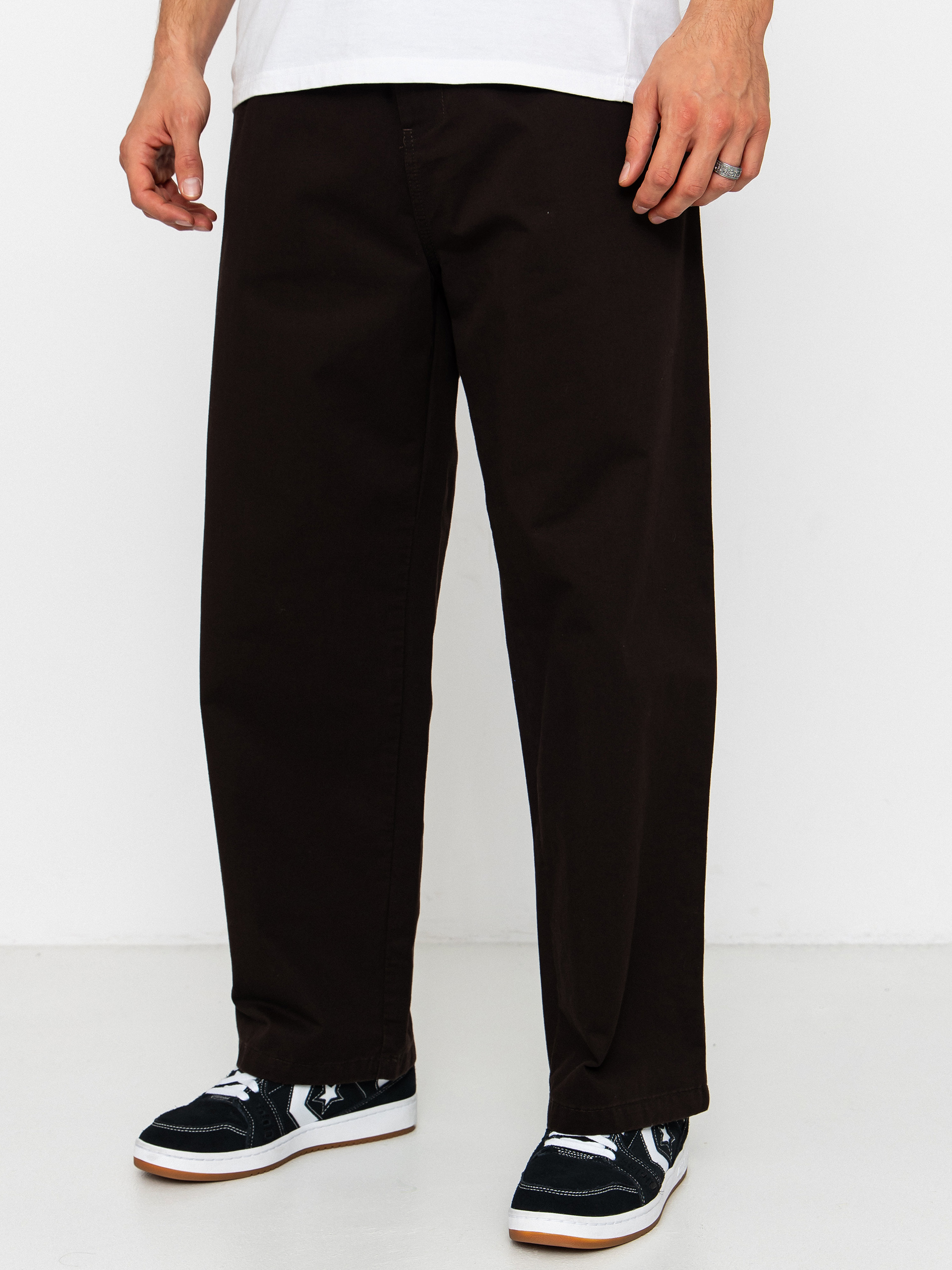 Kisnadrág Carhartt WIP Brady (tobacco/stone washed)