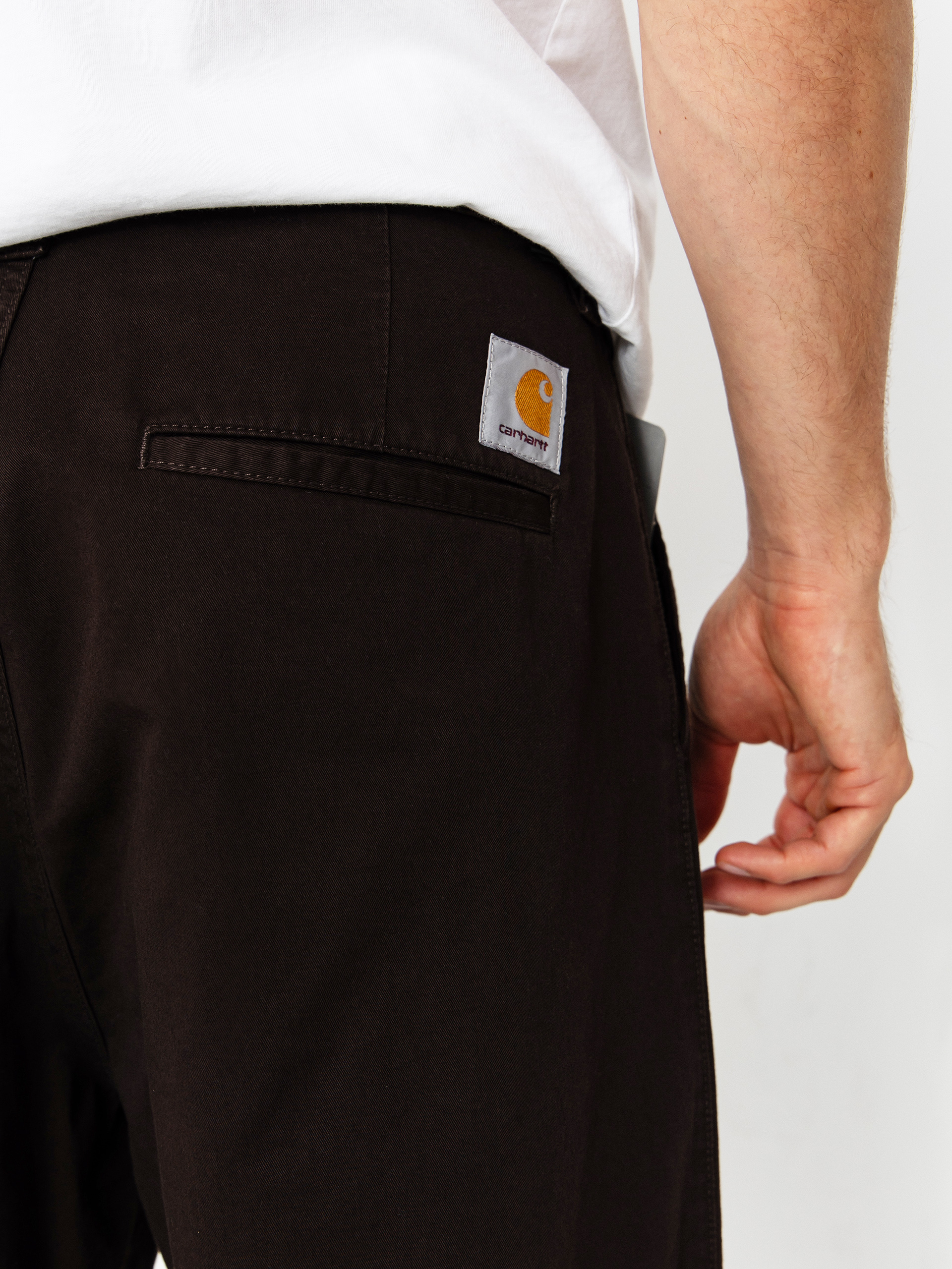 Carhartt WIP Brady Kisnadrág (tobacco/stone washed)