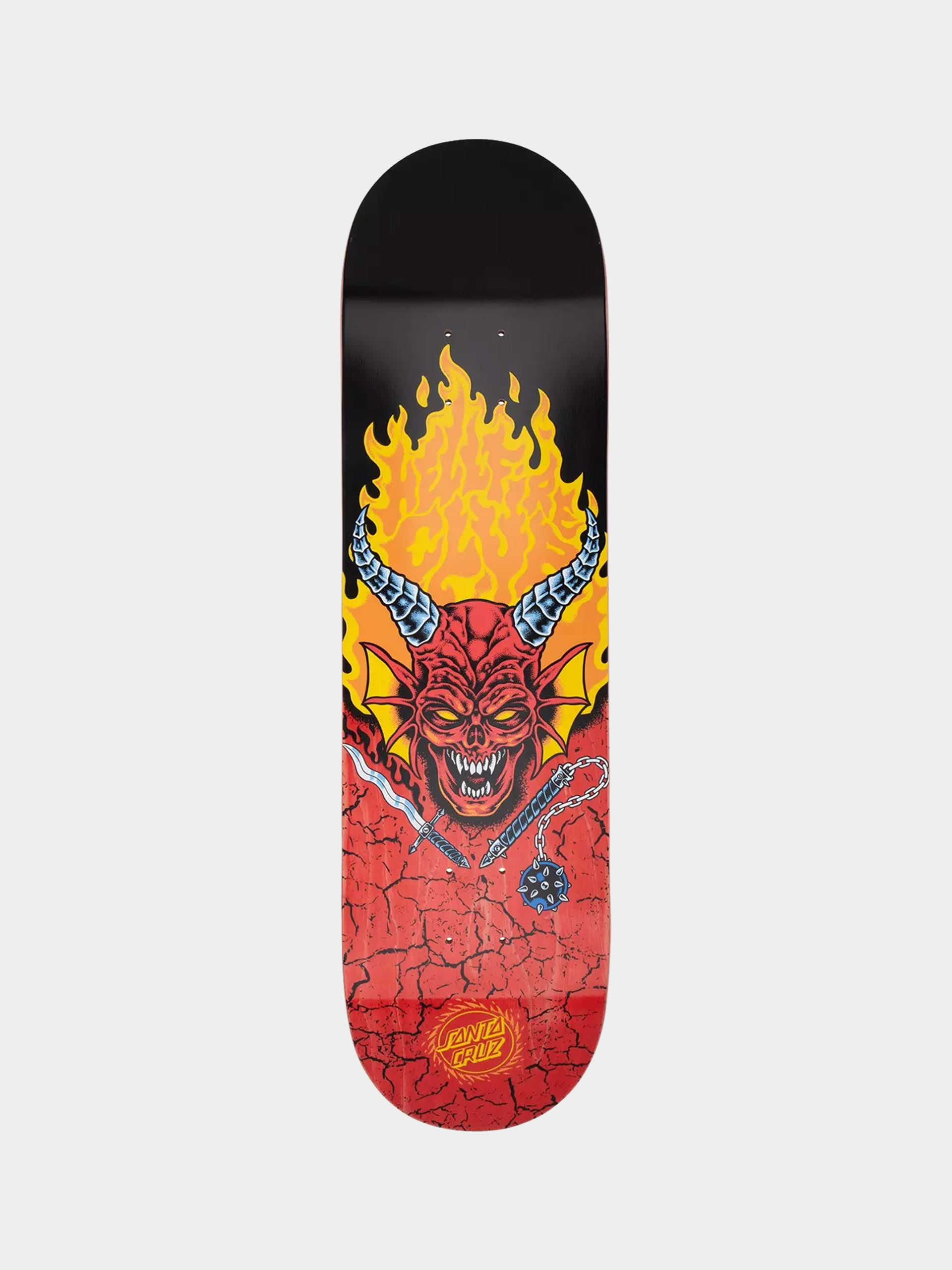 Gördeszka lap Santa Cruz X Stranger Things Hellfire Club