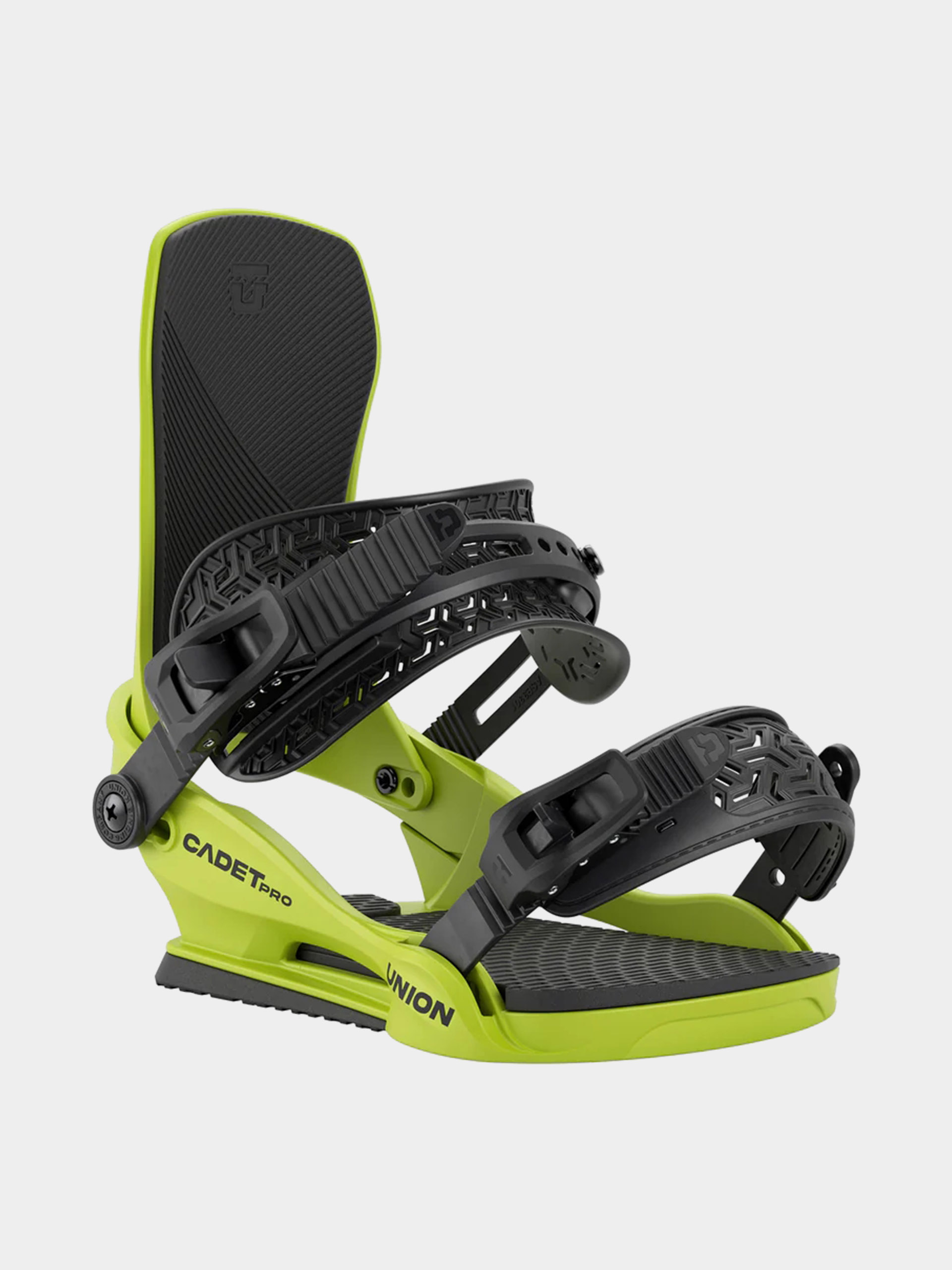 Snowboard kötés Union Cadet Pro JR (cyber lime)